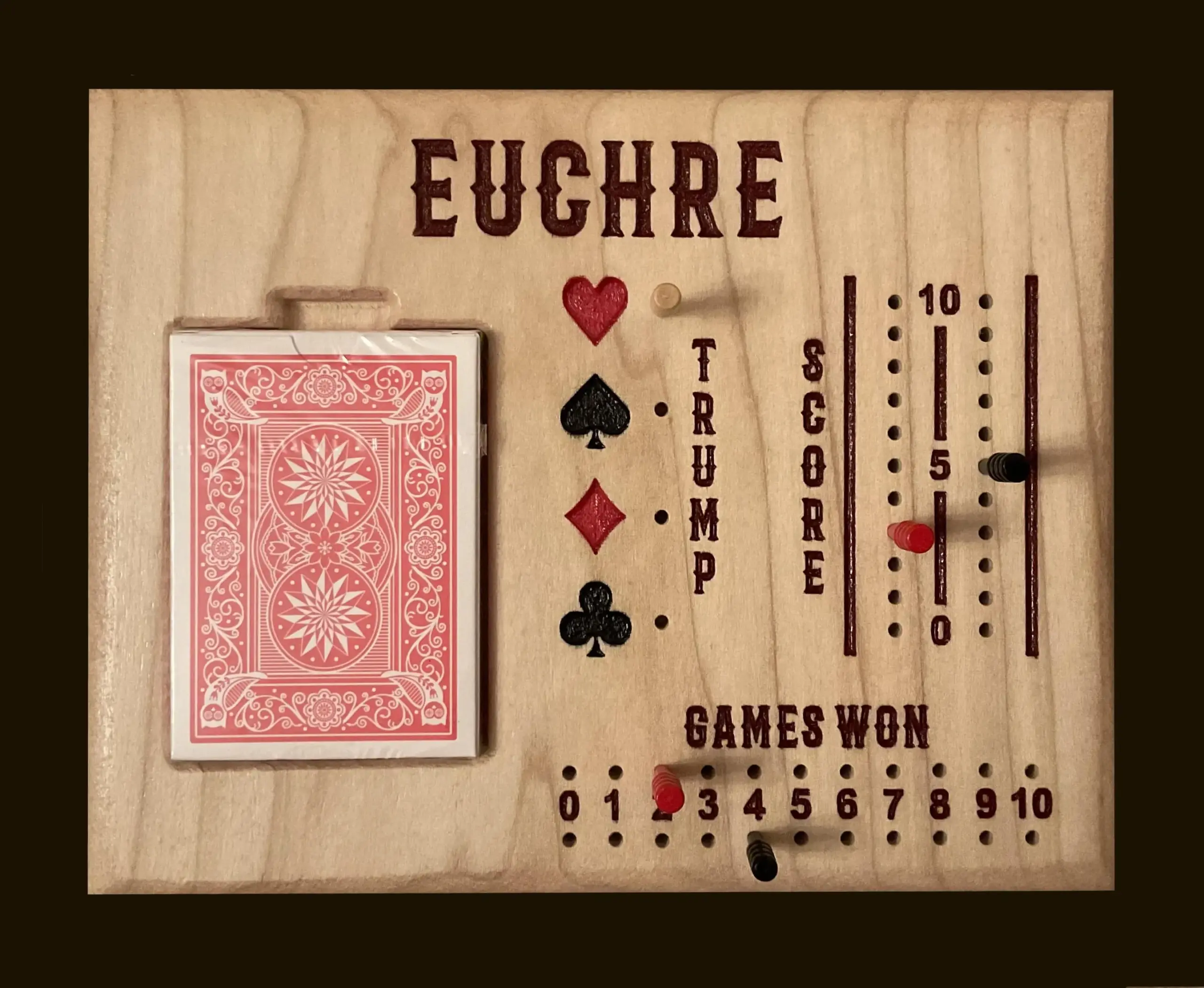 Euchre Score Cards Printables