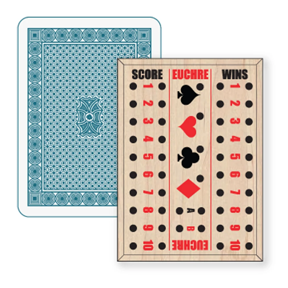 Eucre Scorekeeper Cards