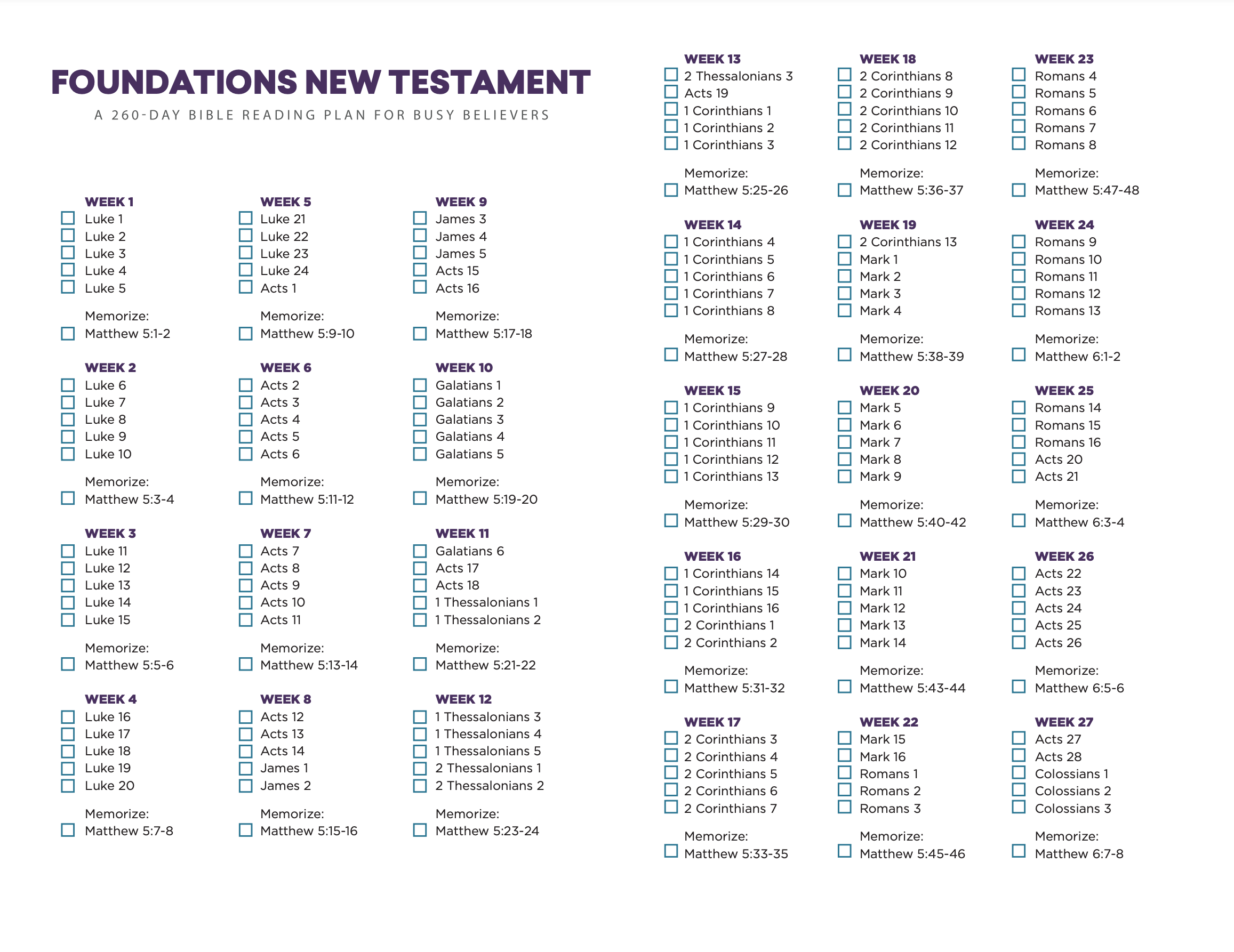 F260 New Testament F260 New Testament