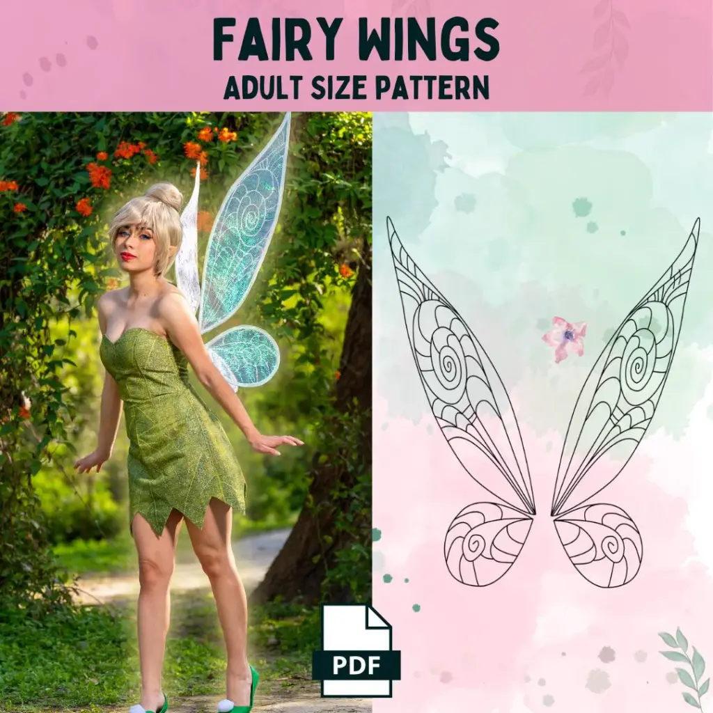Fairy Wing Template Digital File Only