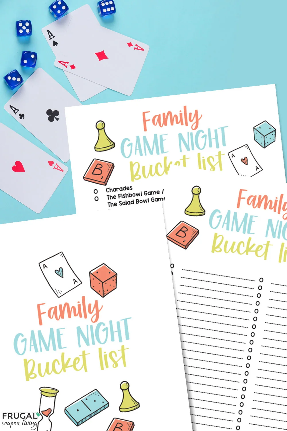 Family Game Night Bucket List