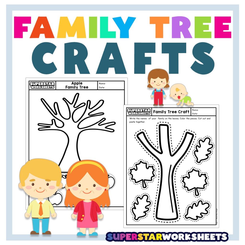 Family Tree Craft Superstar Worksheets Worksheets Library
