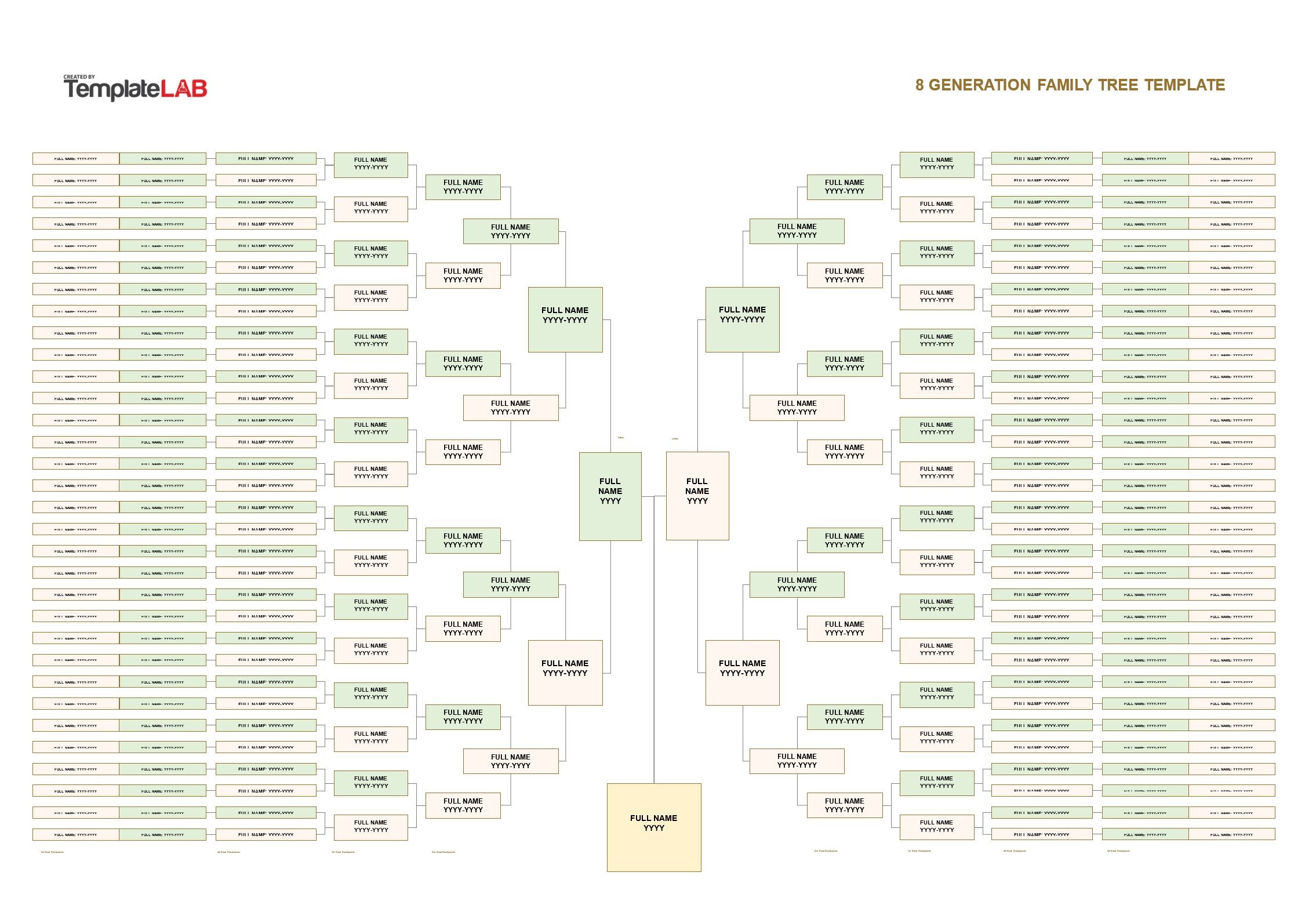Family Tree Templates