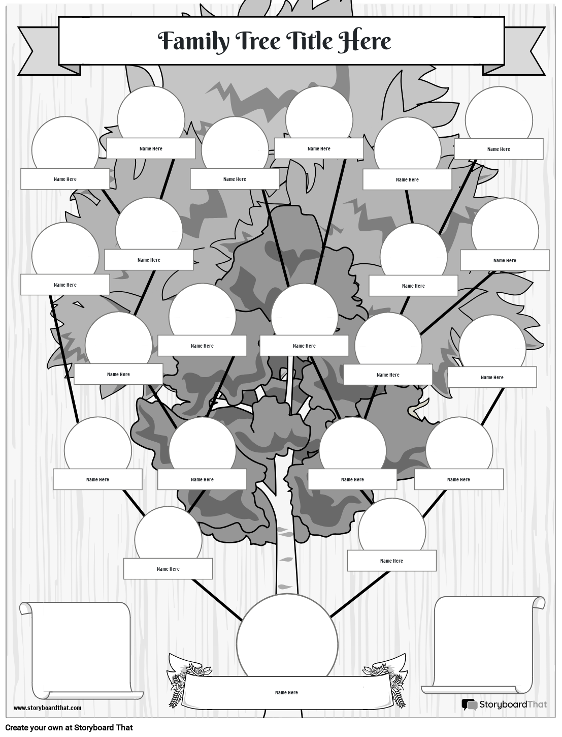 Family Tree Worksheet Family Tree Worksheet