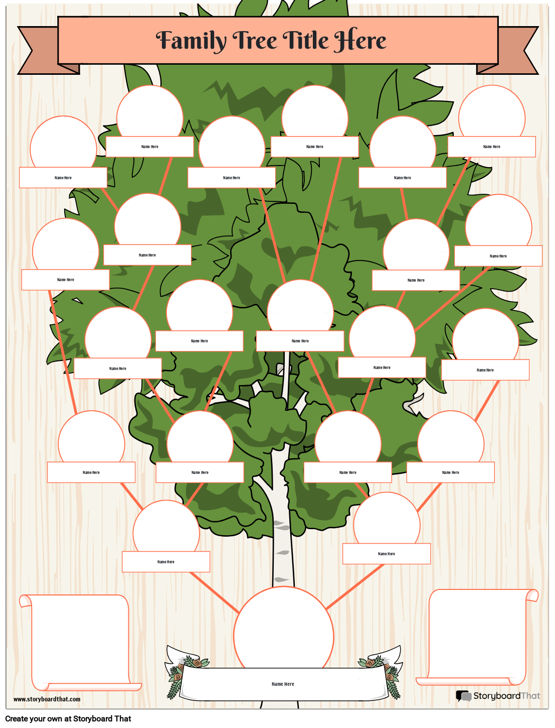 Family Tree Worksheet