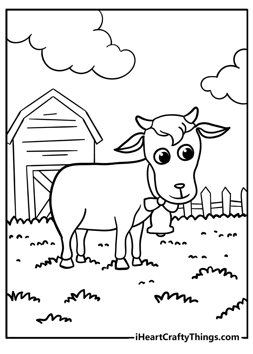 Farm Animal Coloring Pages