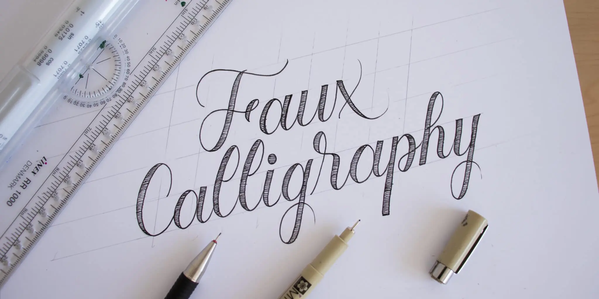 Faux Calligraphy