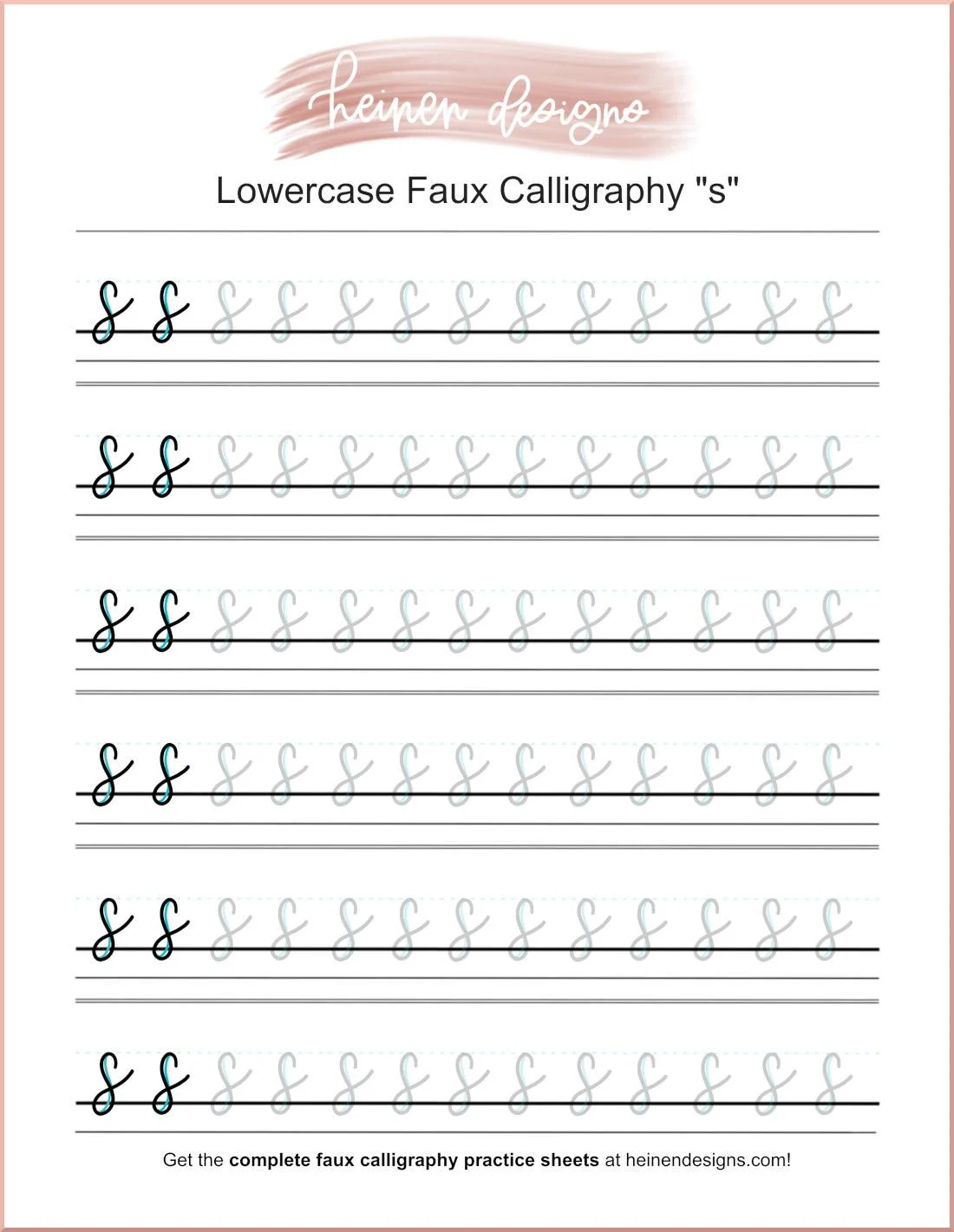 Faux S Lowercase