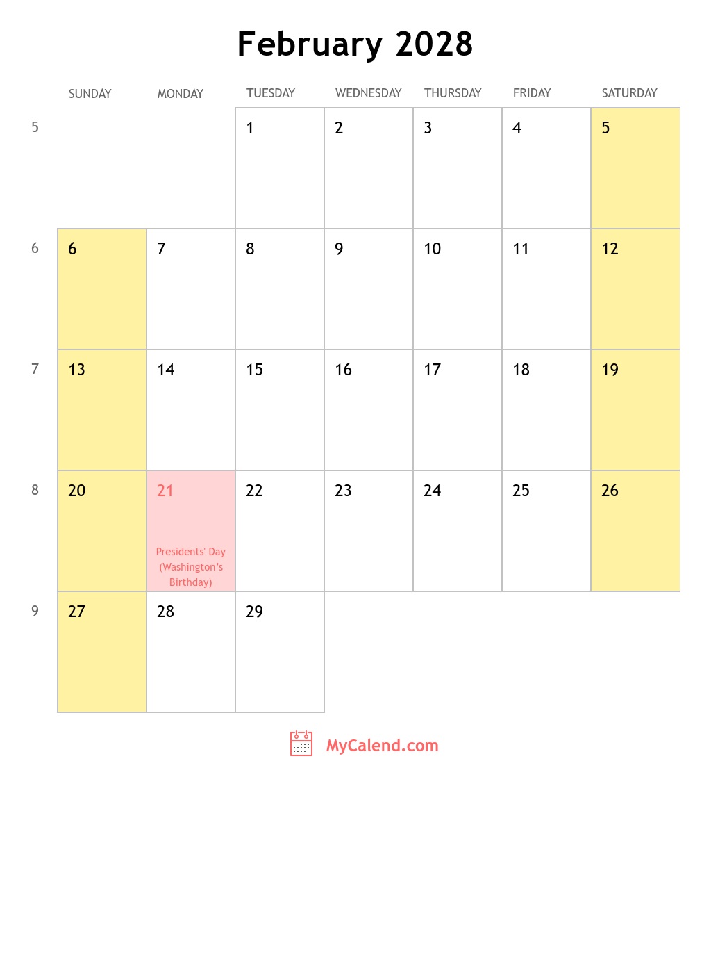 February