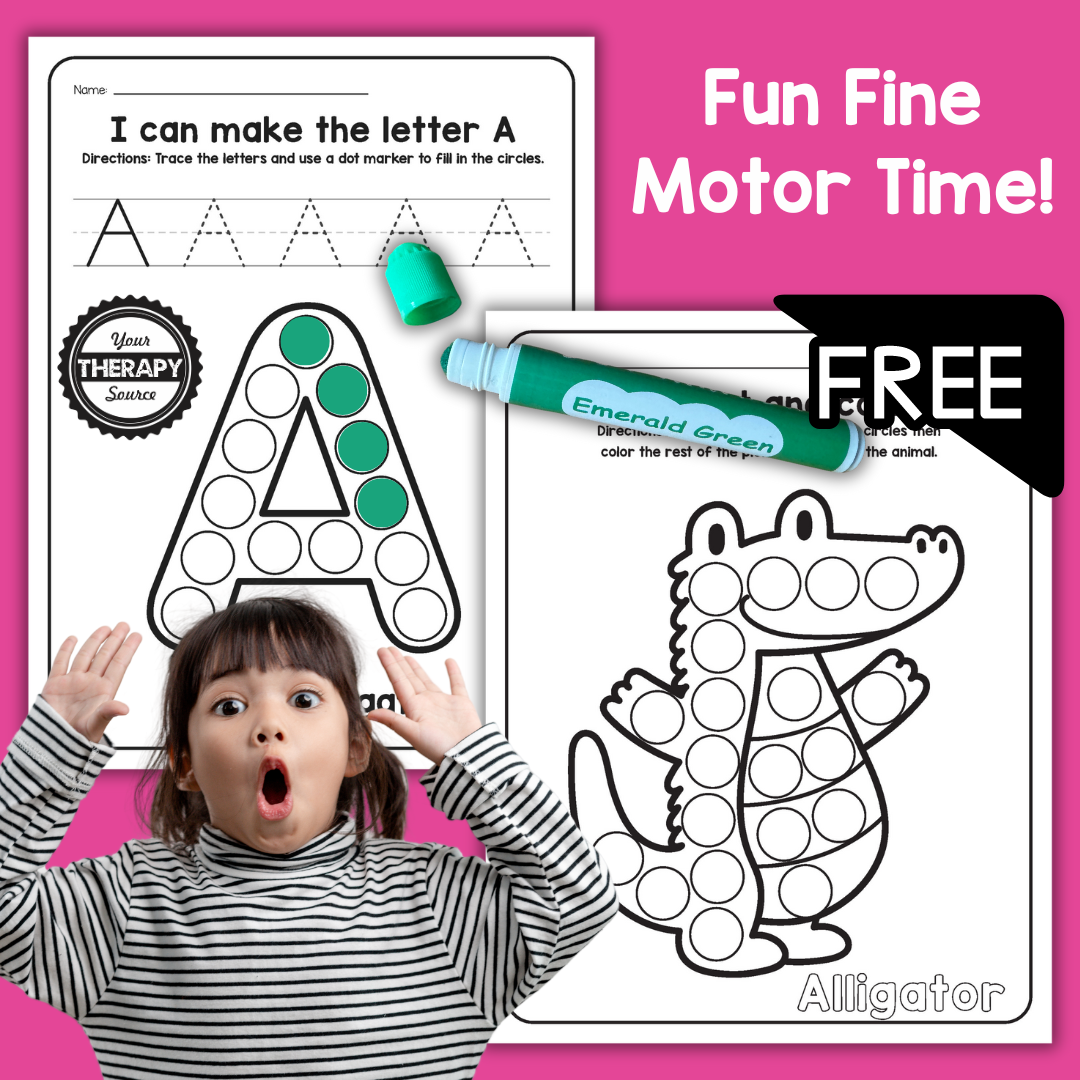 Fine Motor Activities Free Stuff
