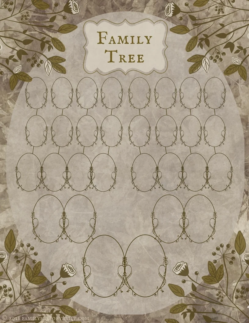 Free Family Tree Templates