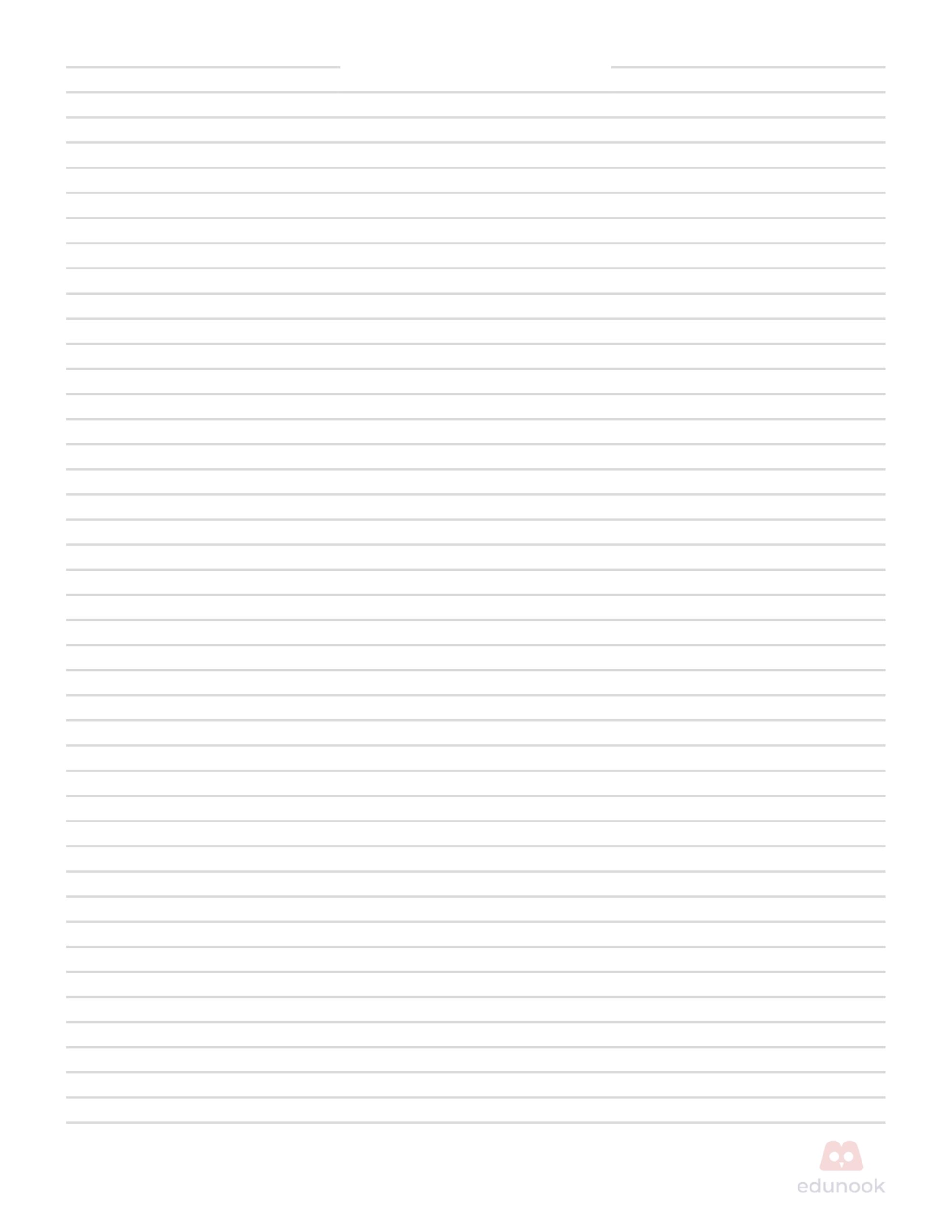 Free Lined Paper Download Printable Writing Sheets For Any Activity 13196662