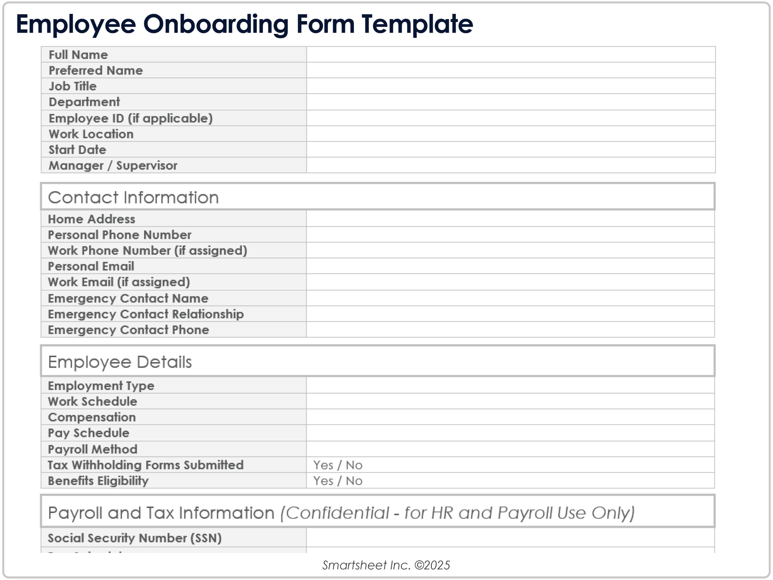 Free Onboarding Checklists And Templates