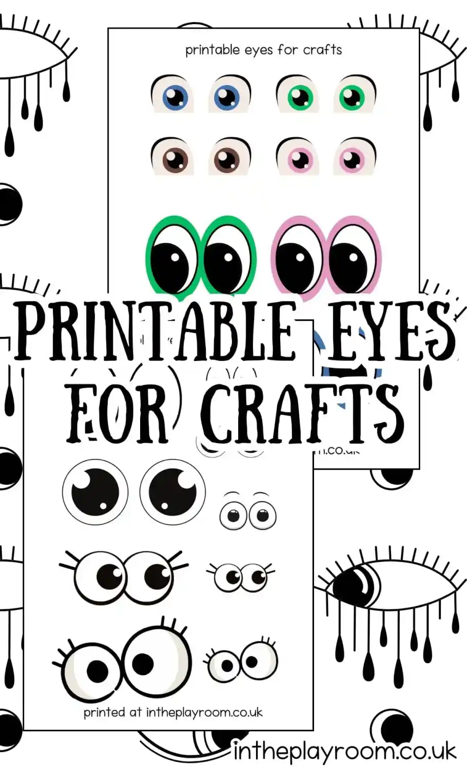 Free Printable Eyes For Crafts