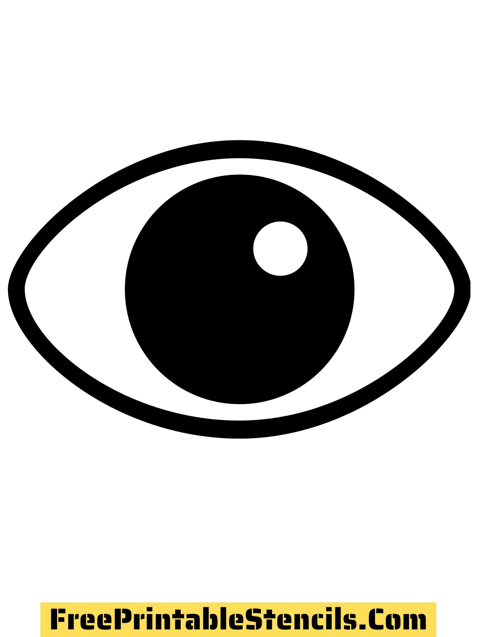 Free Printable Eyes Templates And Stencils