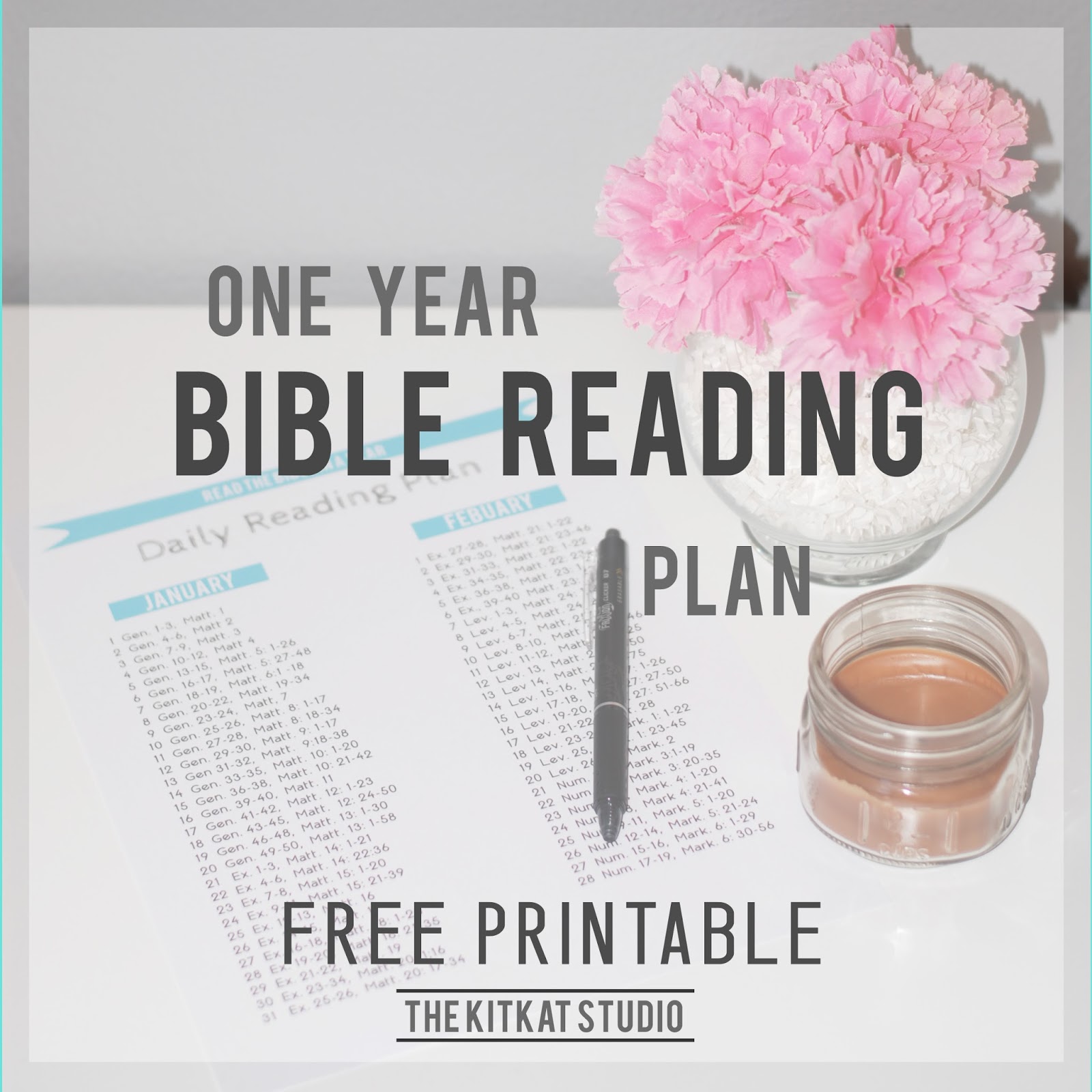 Free Printable One Year Bible Reading Free Printable One Year Bible Reading