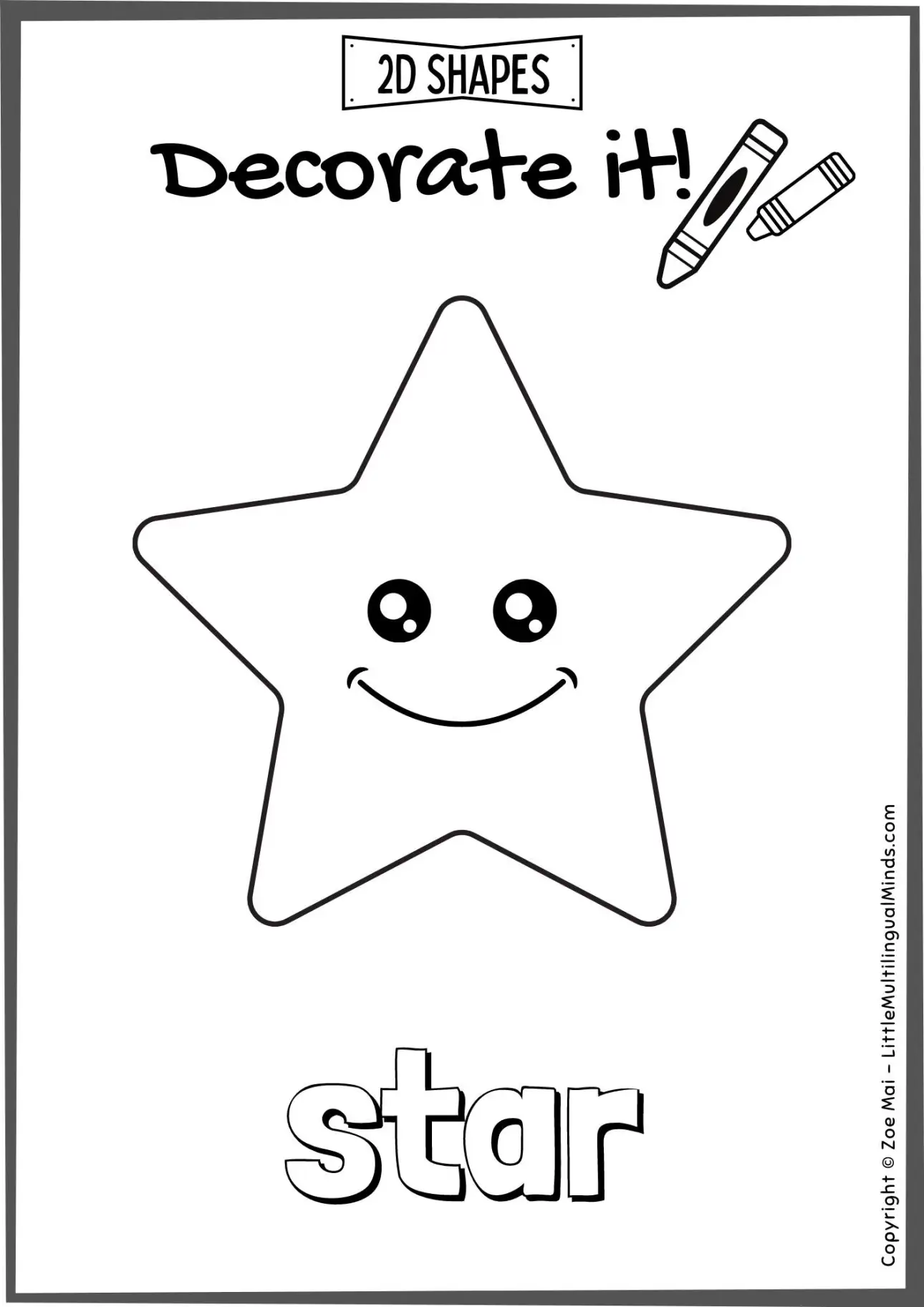 Free Shape Tracing Worksheets