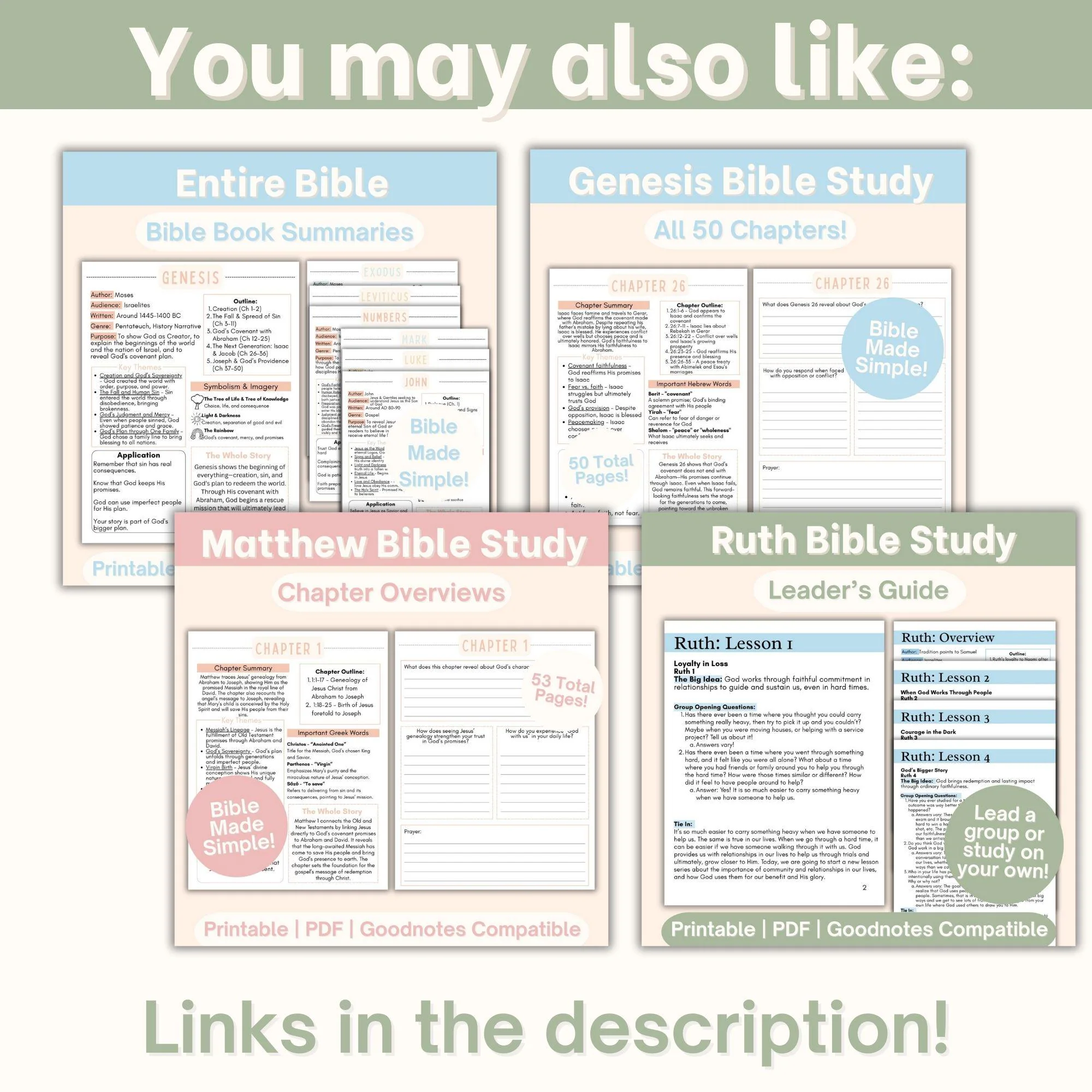 Fruit Of The Spirit Bible Study