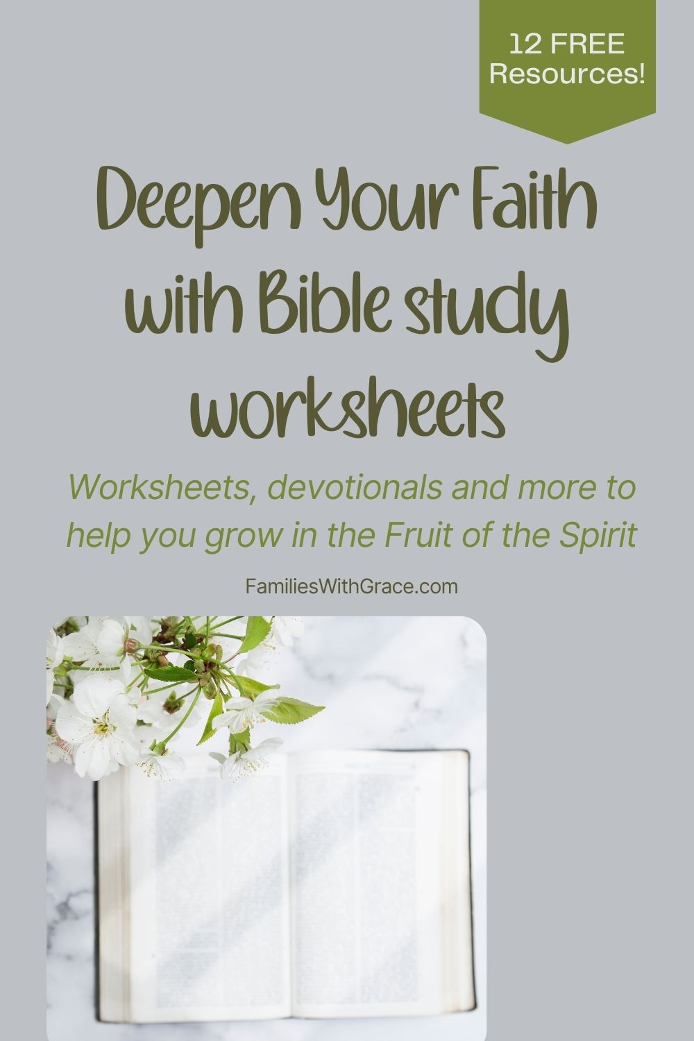 Fruit Of The Spirit Worksheets For Adults