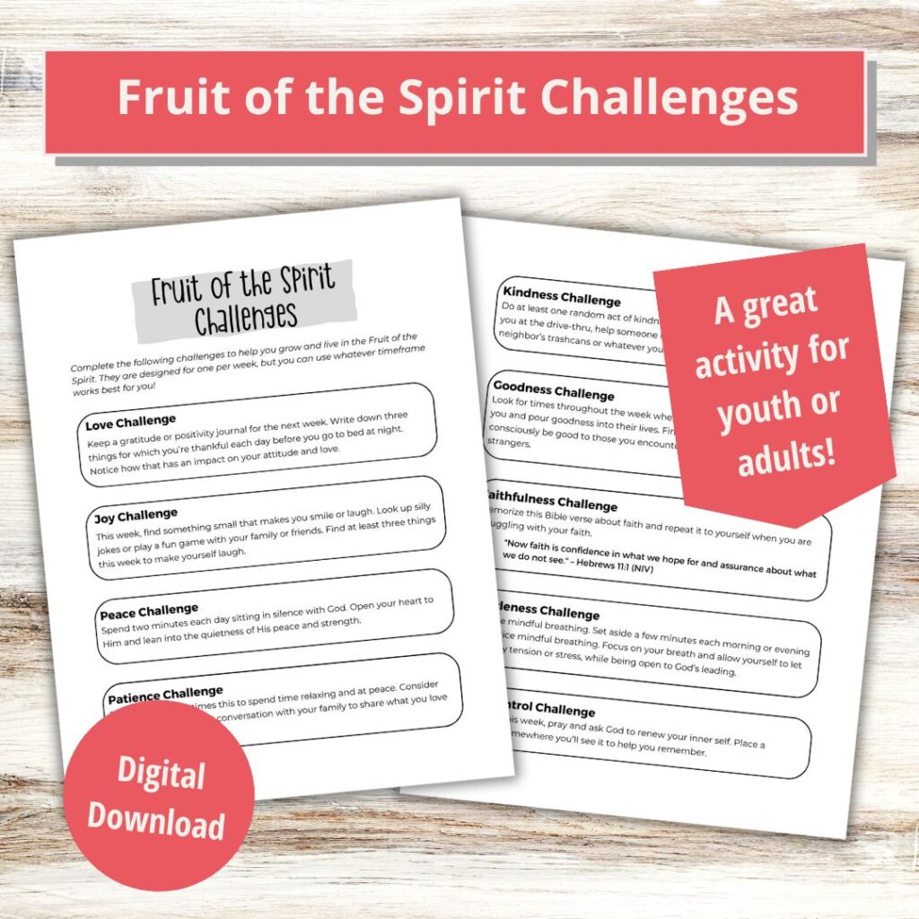 Fruit Of The Spirit Worksheets For Adults Fruit Of The Spirit Worksheets For Adults