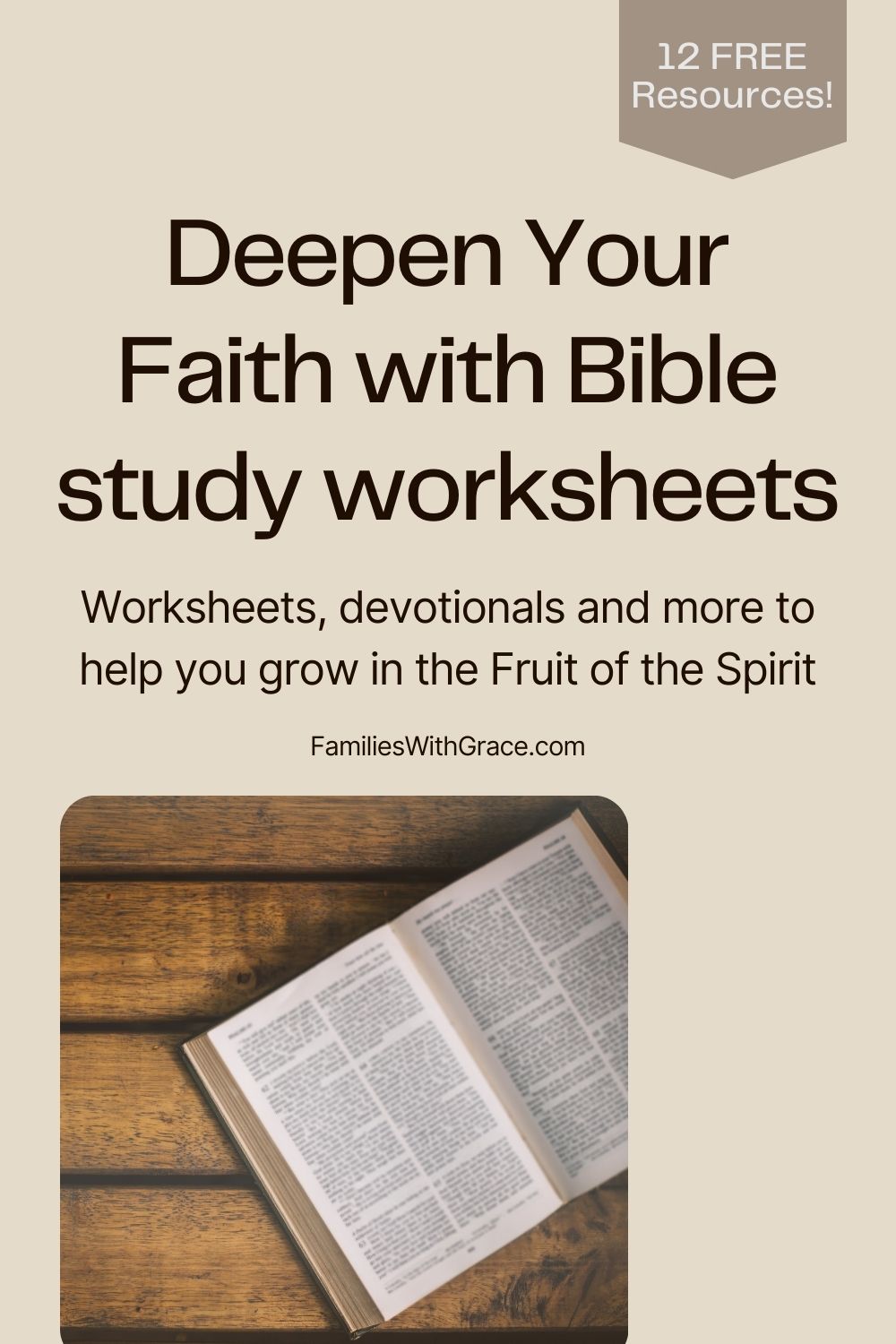 Fruit Of The Spirit Worksheets For Adults