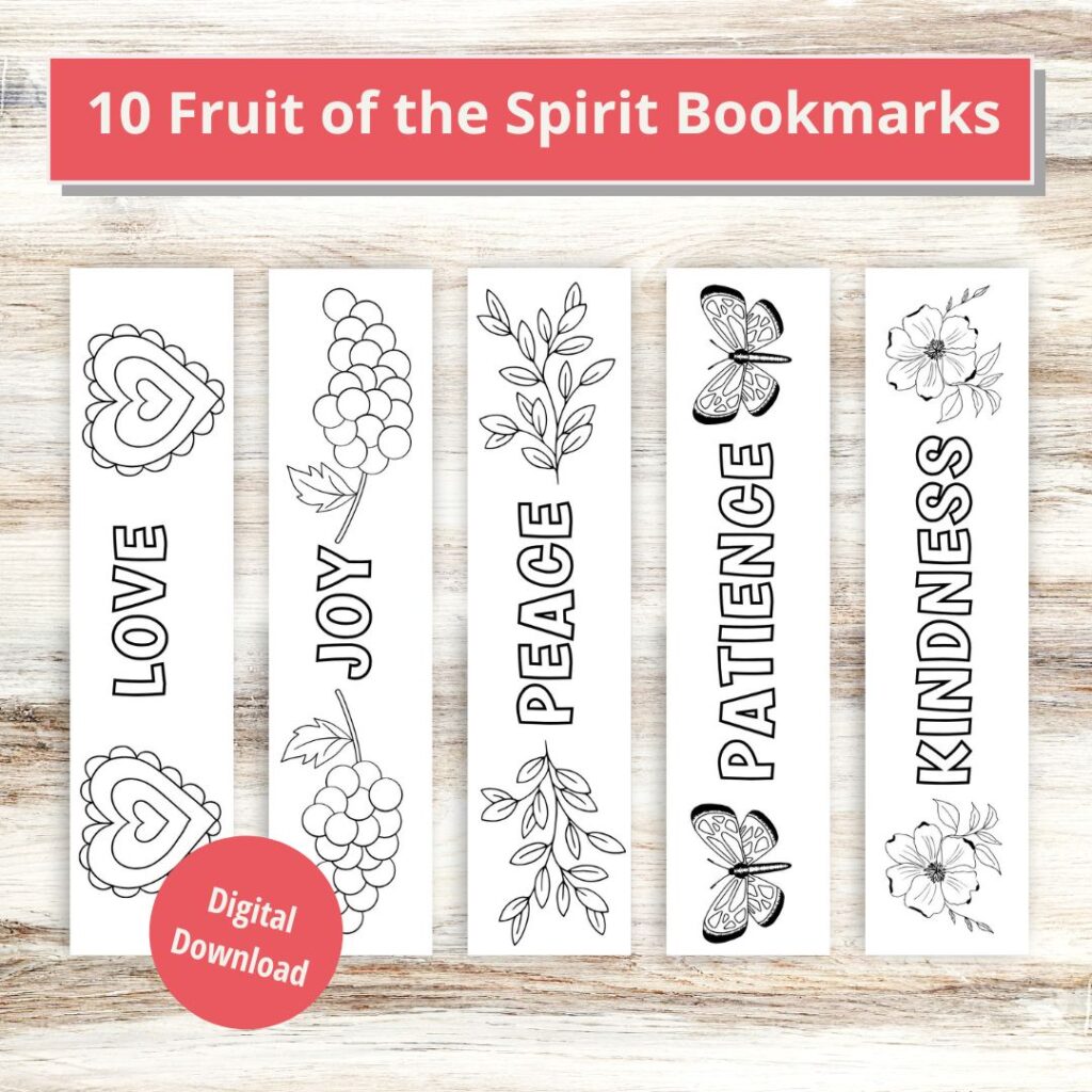 Fruit Of The Spirit Worksheets For Adults