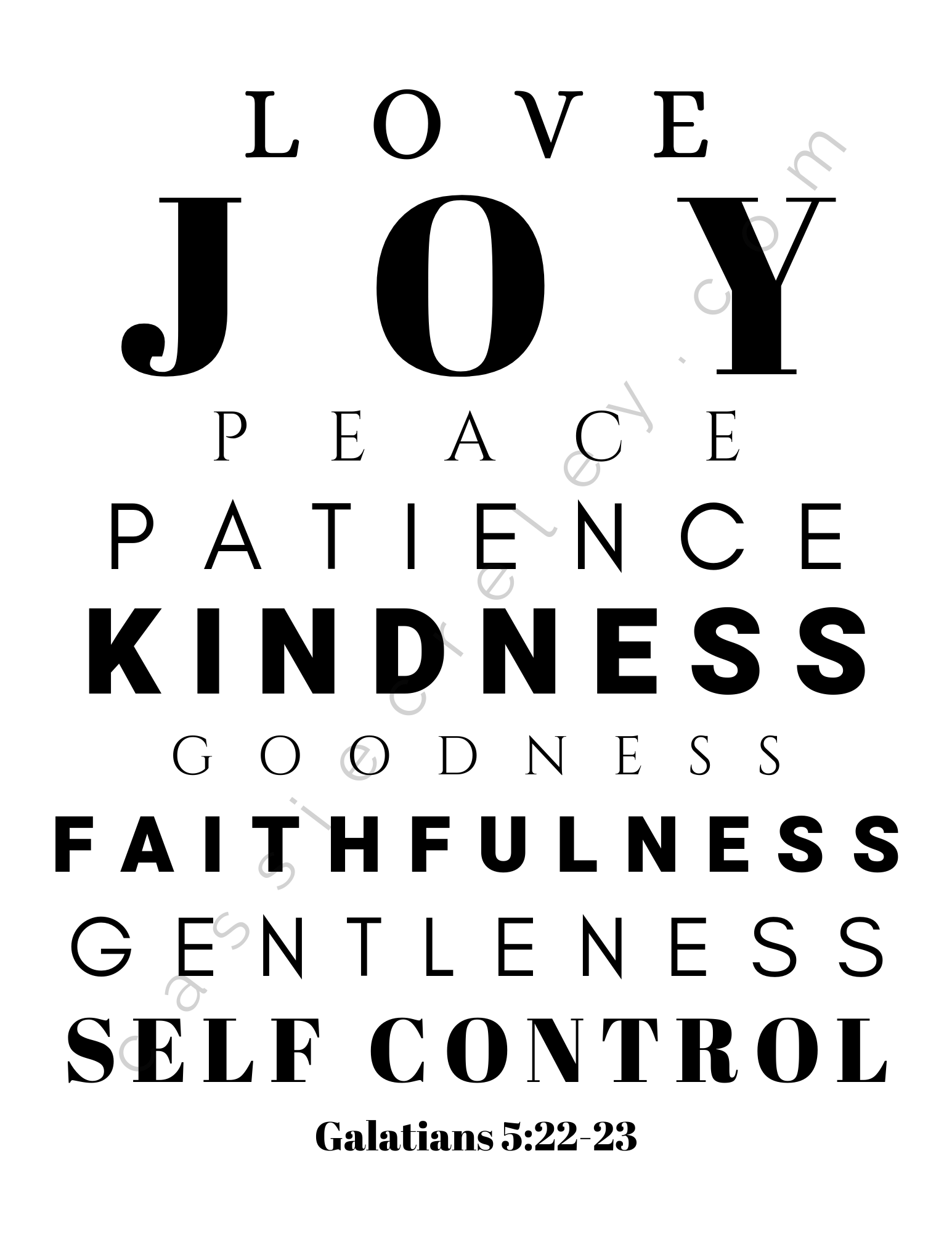 Fruits Of The Spirit Printables Fruits Of The Spirit Printables