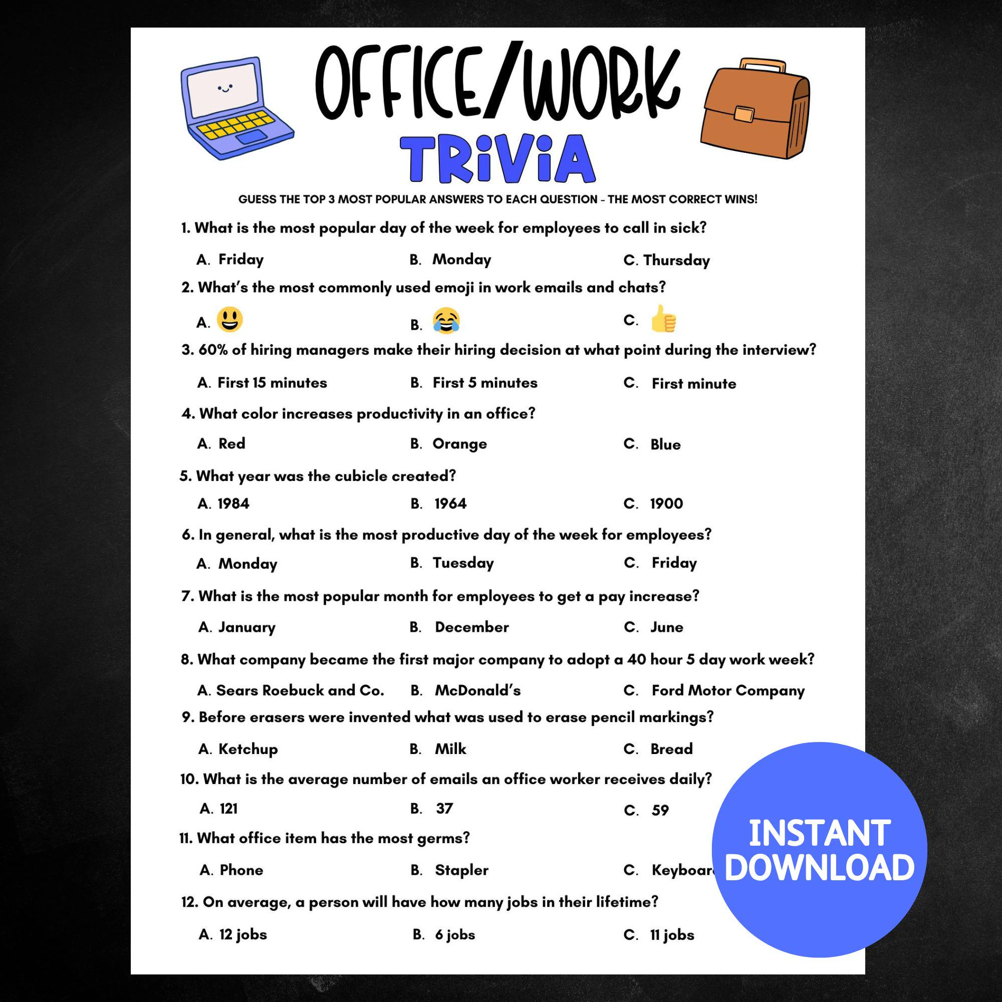 Get To Know Coworkers Questions