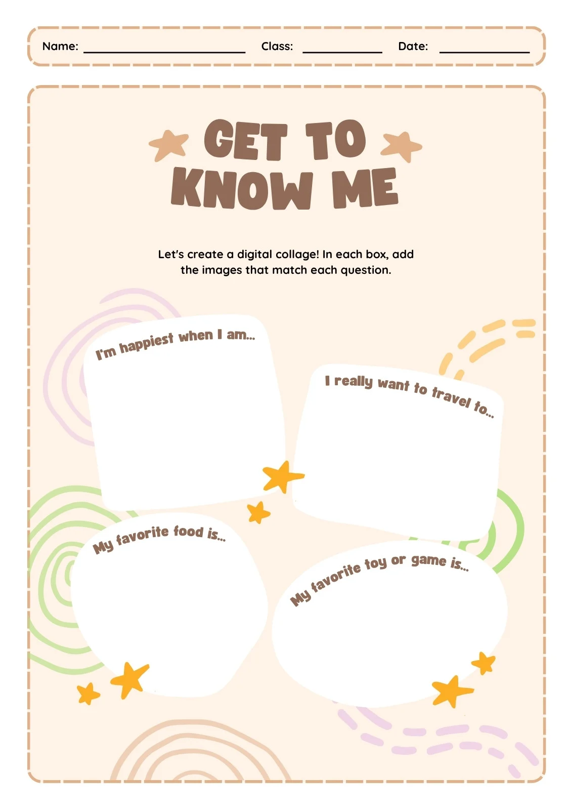 Get To Know Me