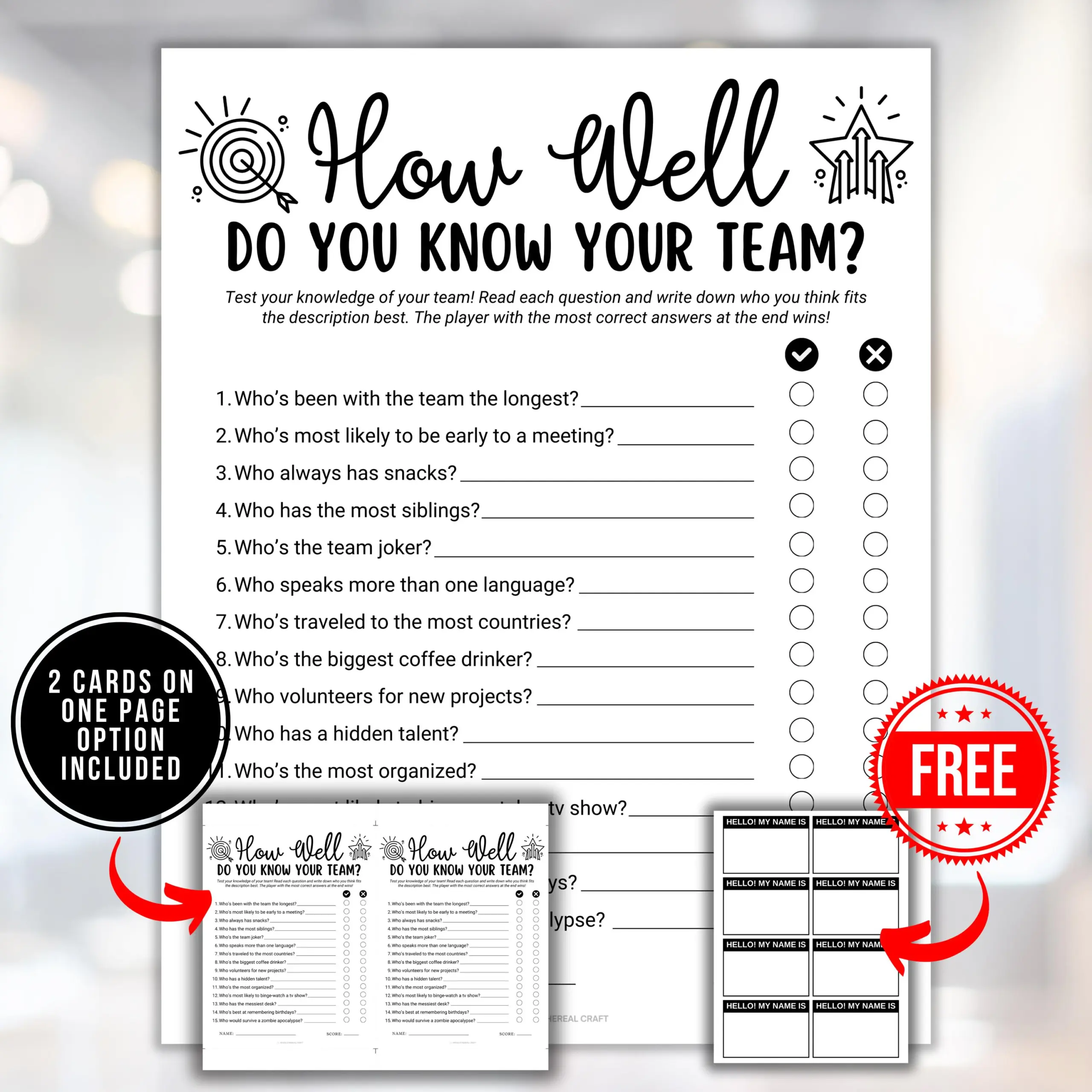 Getting To Know Your Coworker