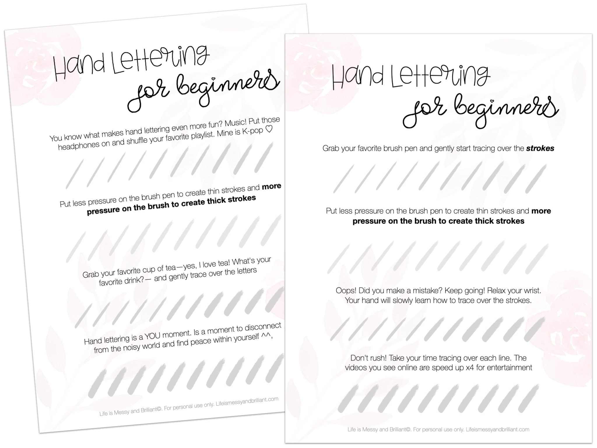 Hand Lettering For Beginners