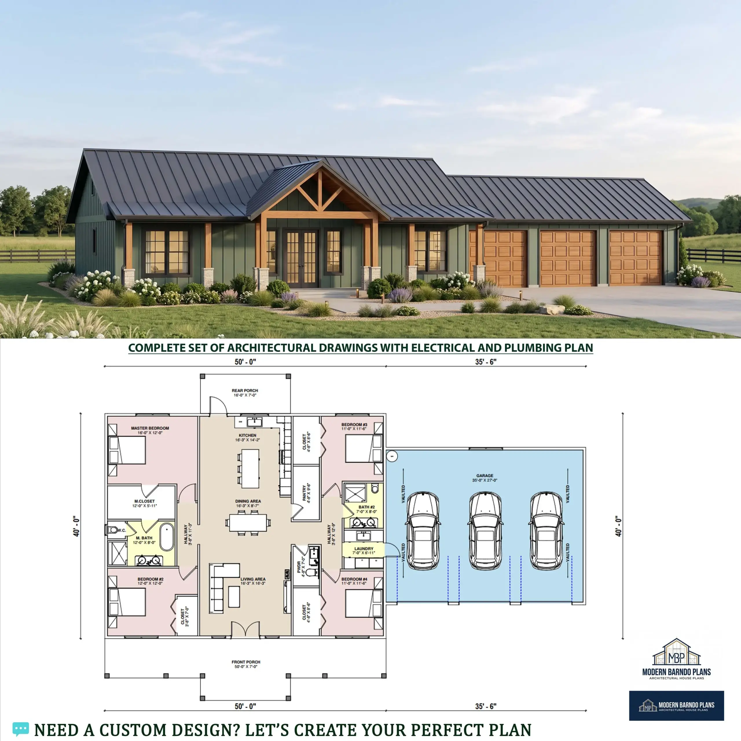 House Plans 40 X 50