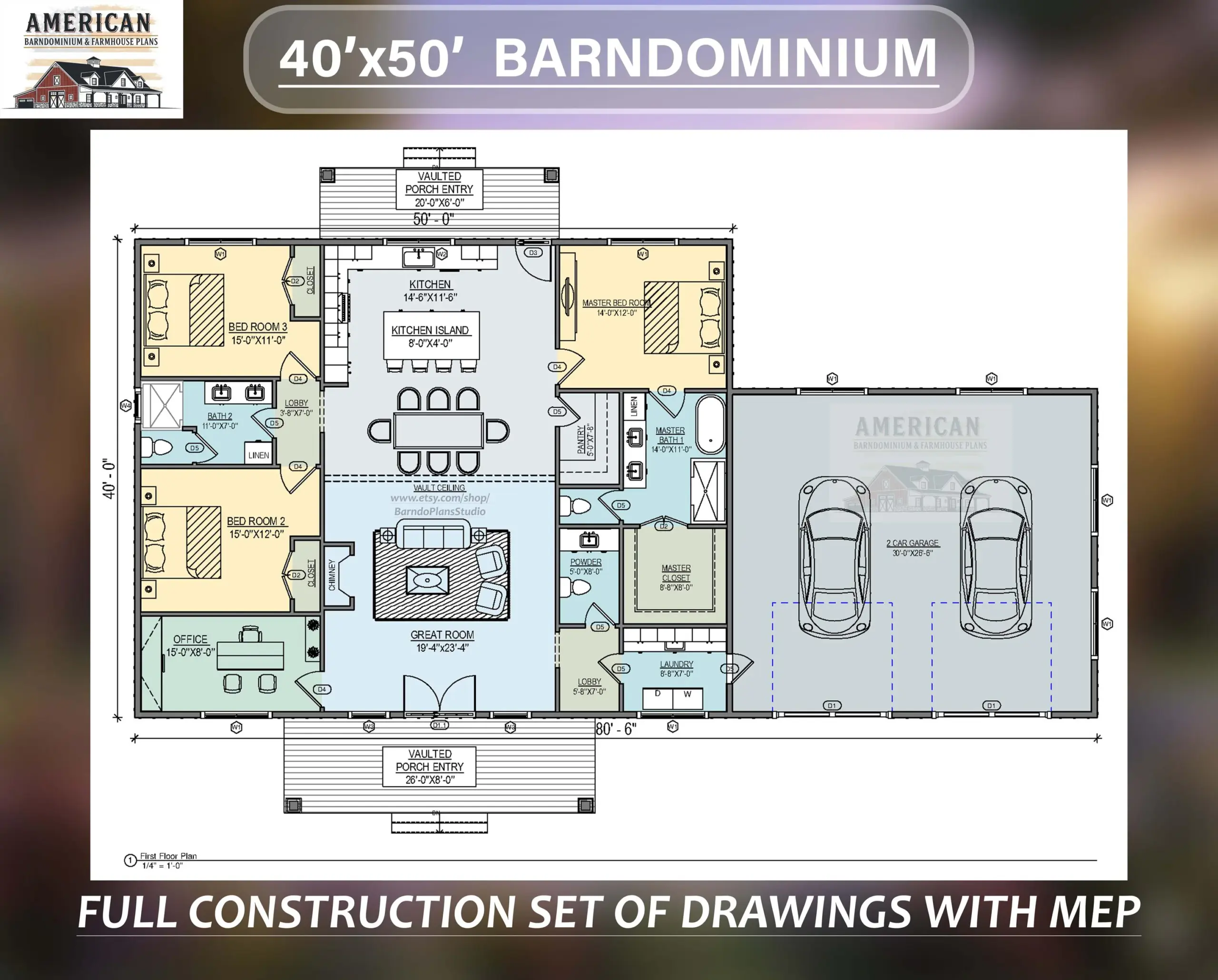 House Plans 40 X 50