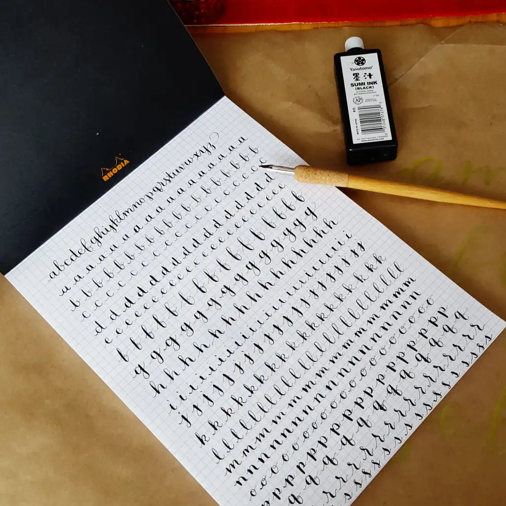 How To Calligraphy Flourishes Free Printable