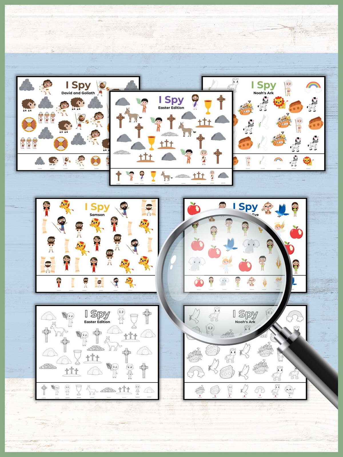 I Spy Bible Printable