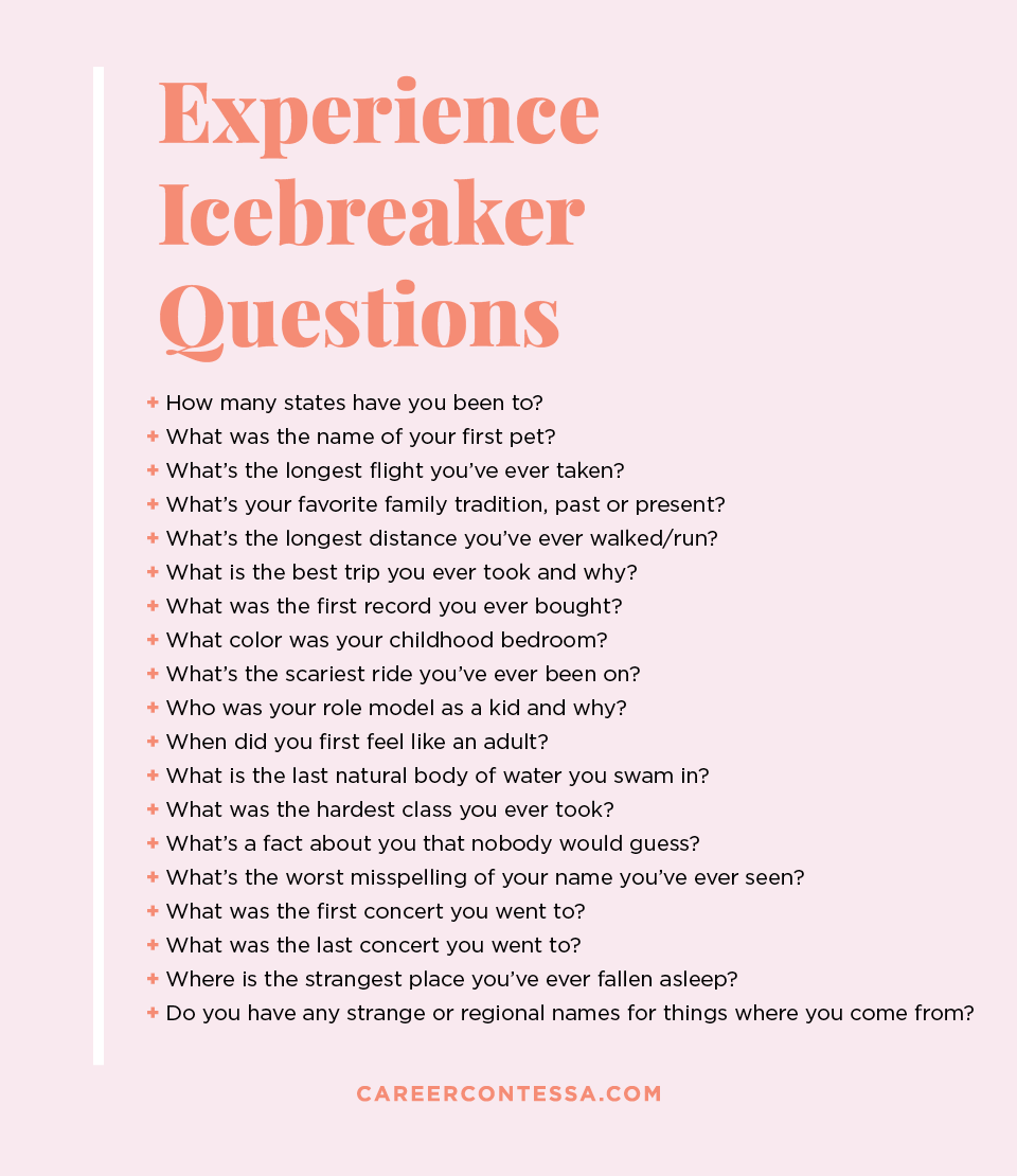 Icebreaker Questions