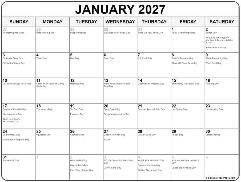 January 2027