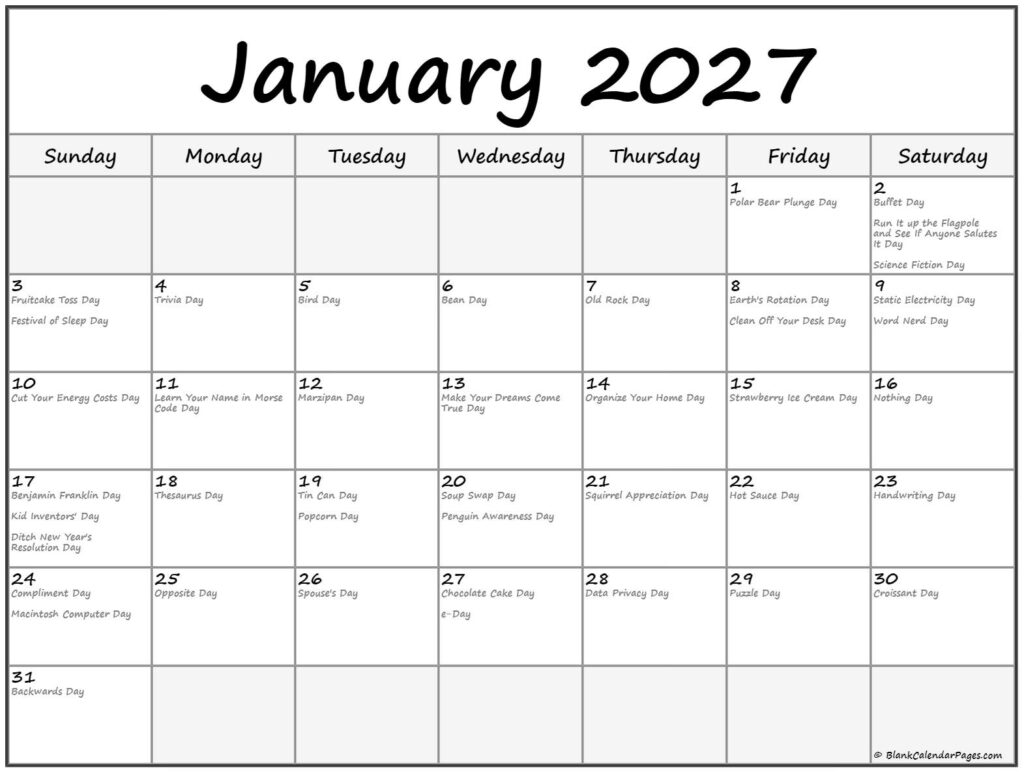 January 2027