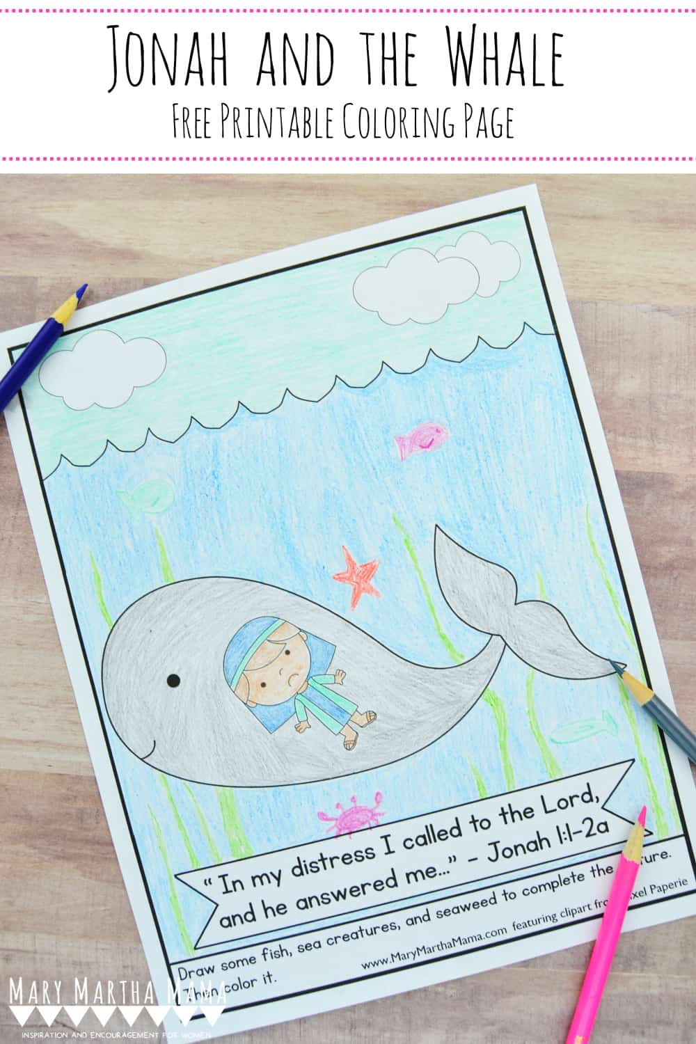Jonah And The Whale Coloring Page Jonah And The Whale Coloring Page