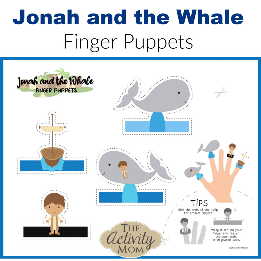 Jonah And The Whale Free Printables And Activities
