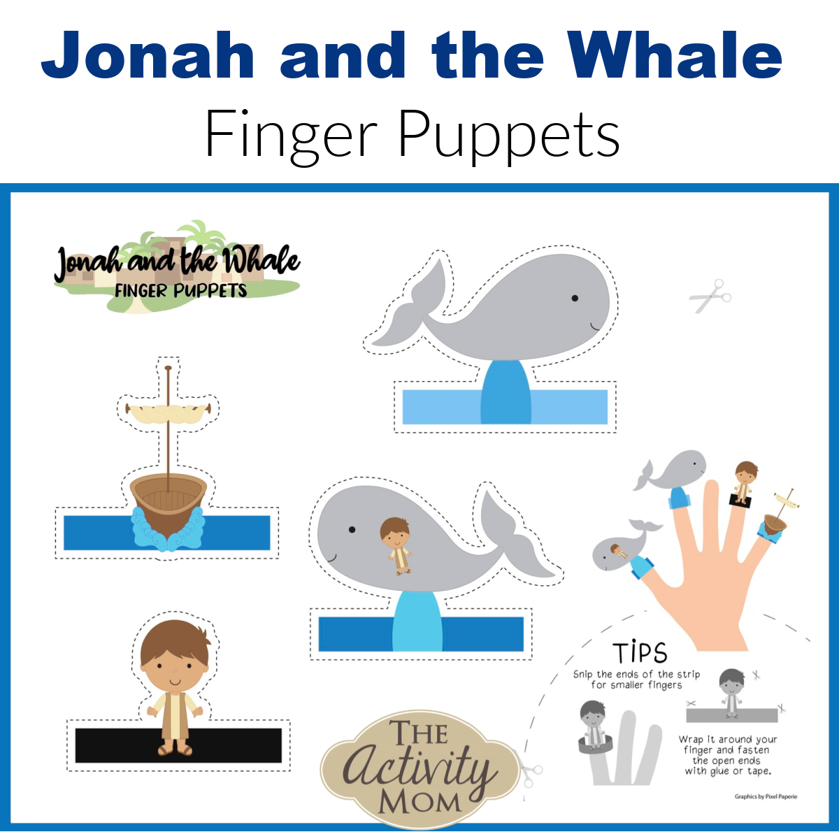Jonah And The Whale Free Printables And Activities