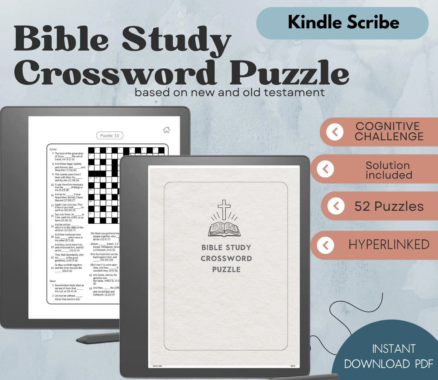 Kjv Bible Crossword Puzzles