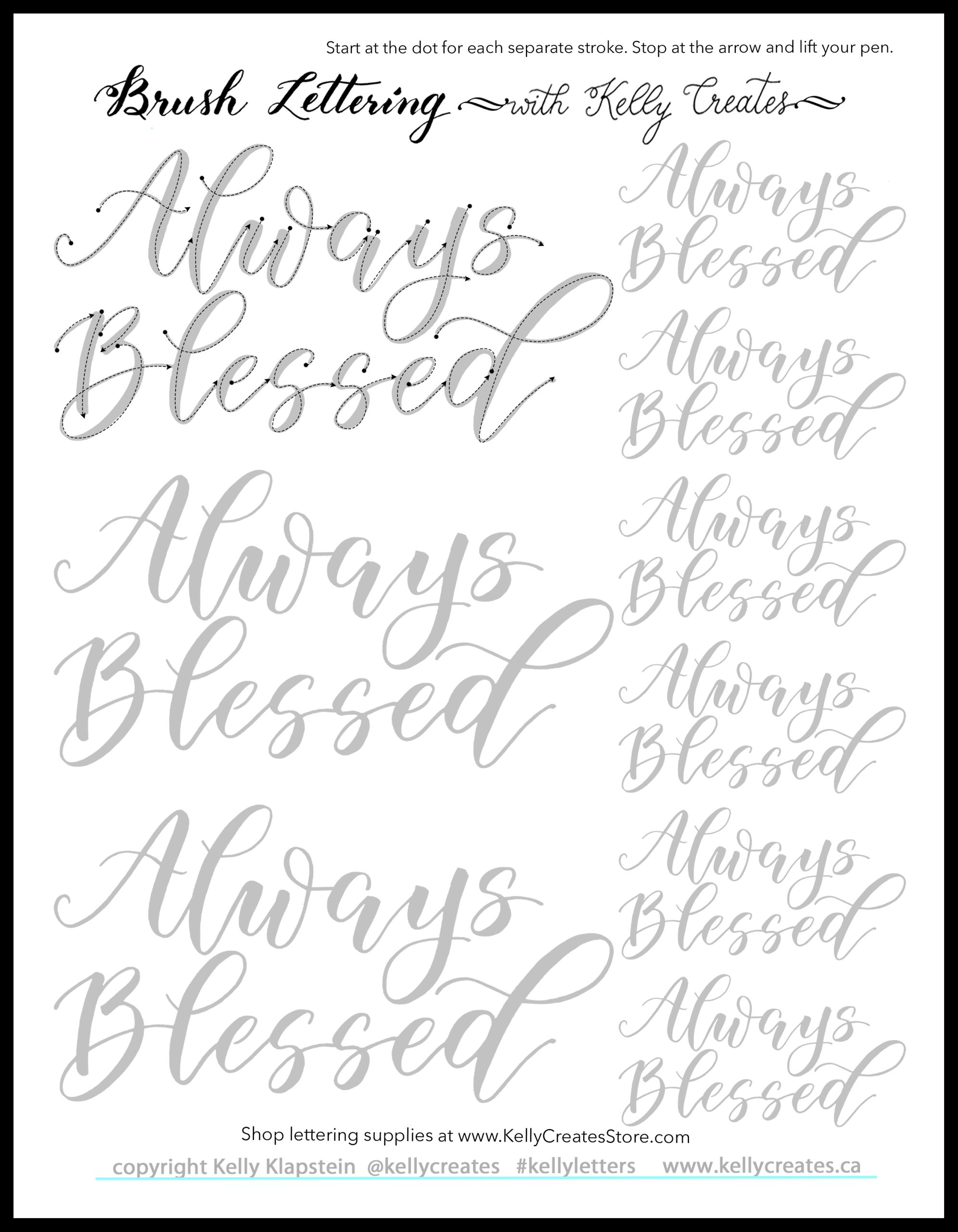 Magic Monday Freebie Calligraphy Worksheet Magic Monday Freebie Calligraphy Worksheet