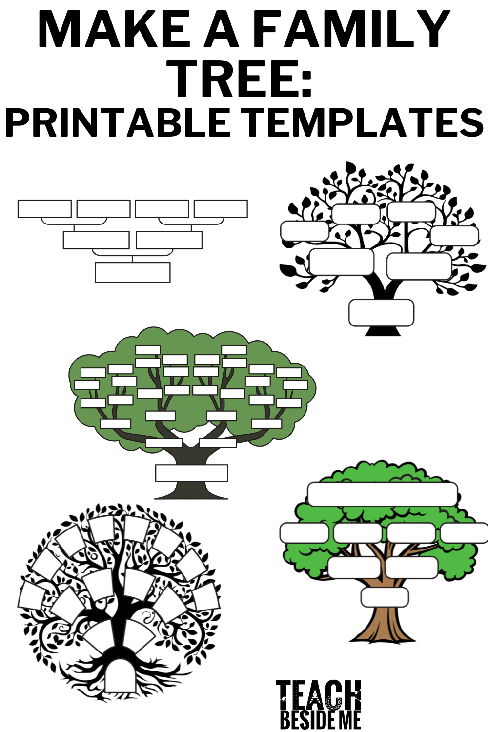 Make A Family Tree Templates Activities