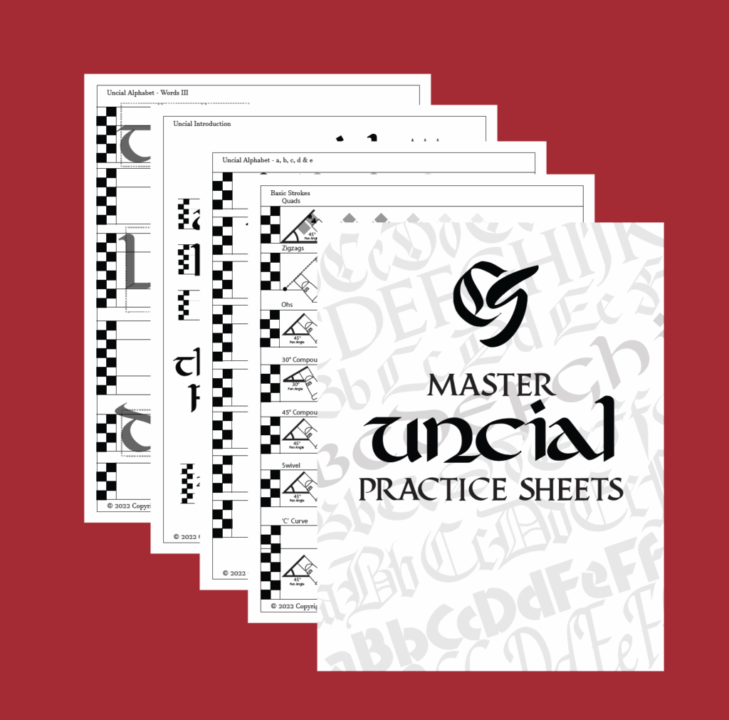 Master Uncial Practice Sheets