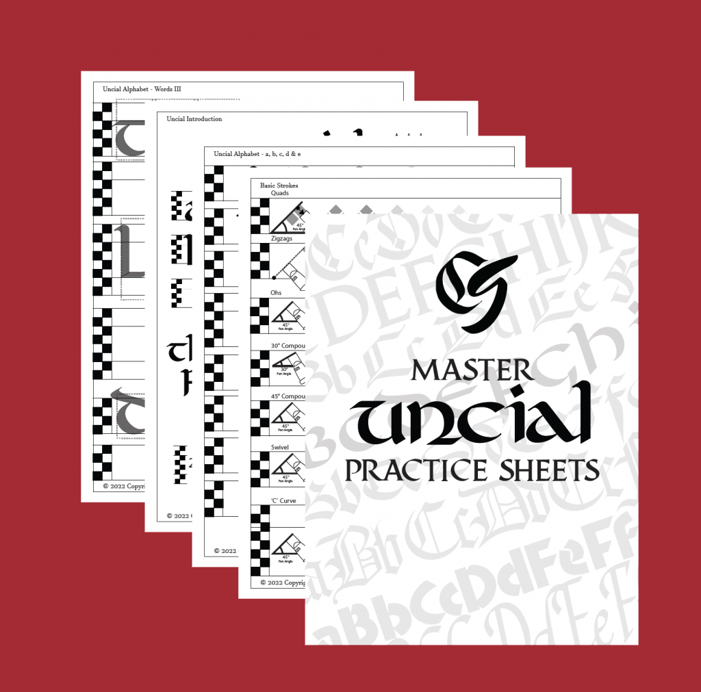 Master Uncial Practice Sheets