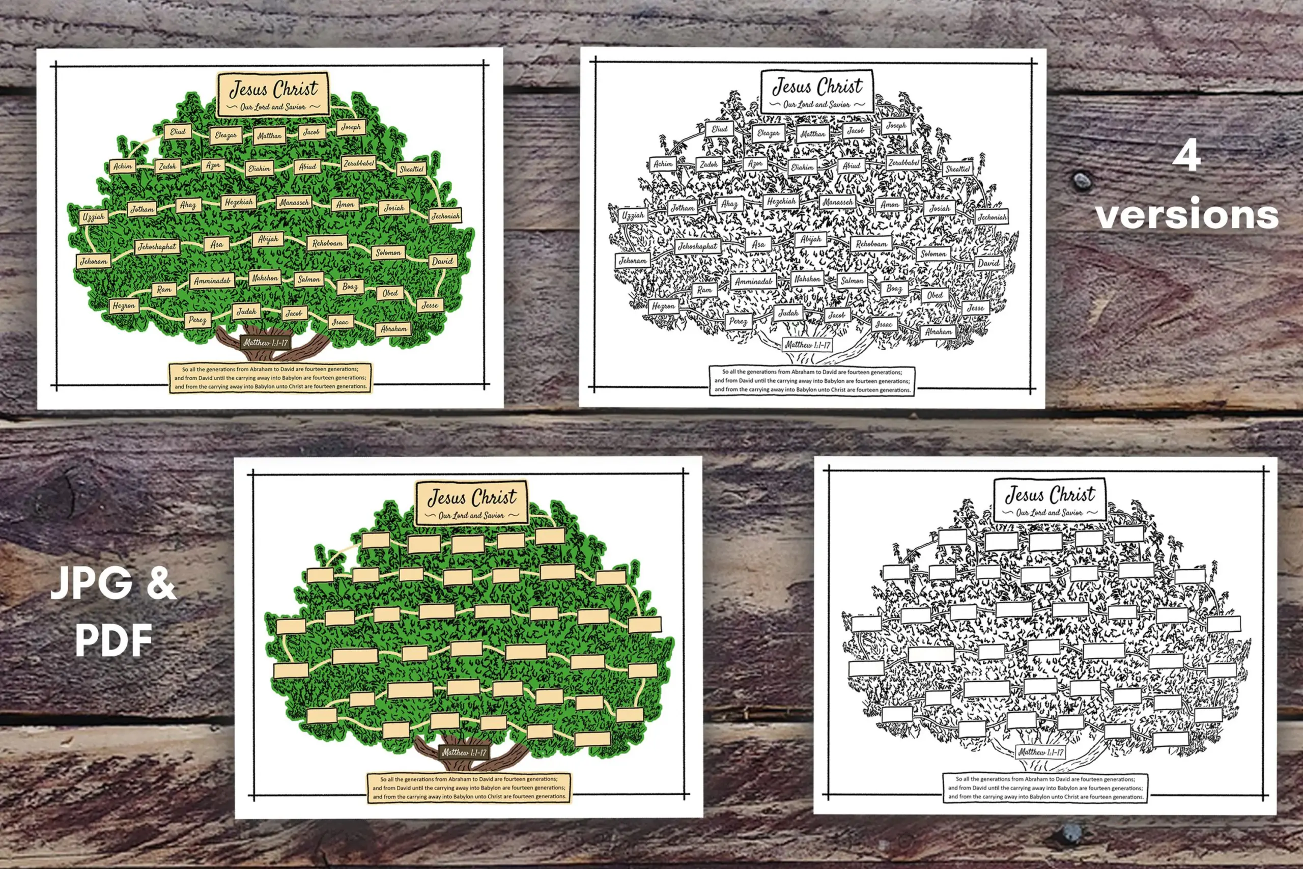 Matthew 11 17 Jesus Genealogy Family