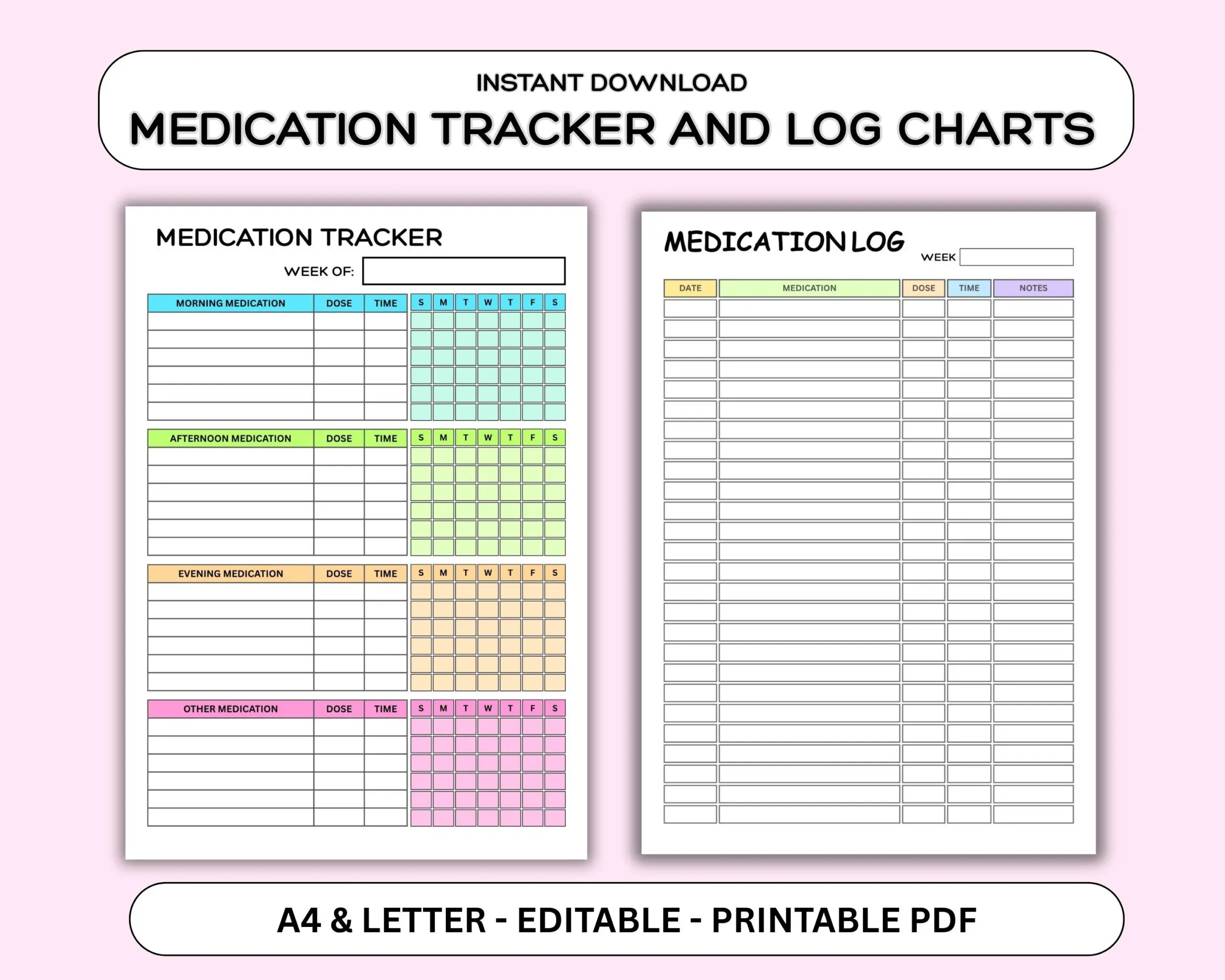 Medication Tracker For Seniors