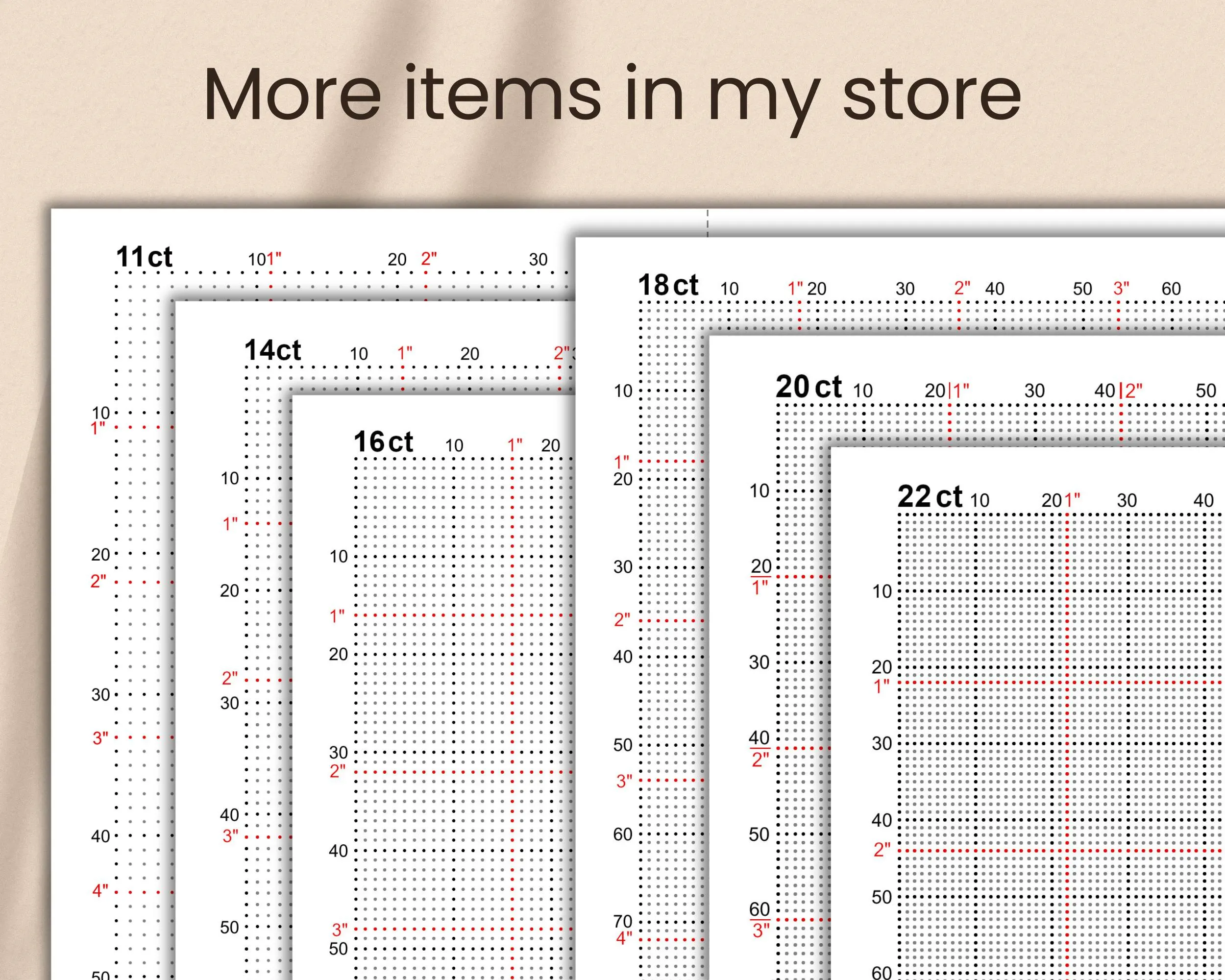 Minimalistic Dmc Thread Inventory Sheet