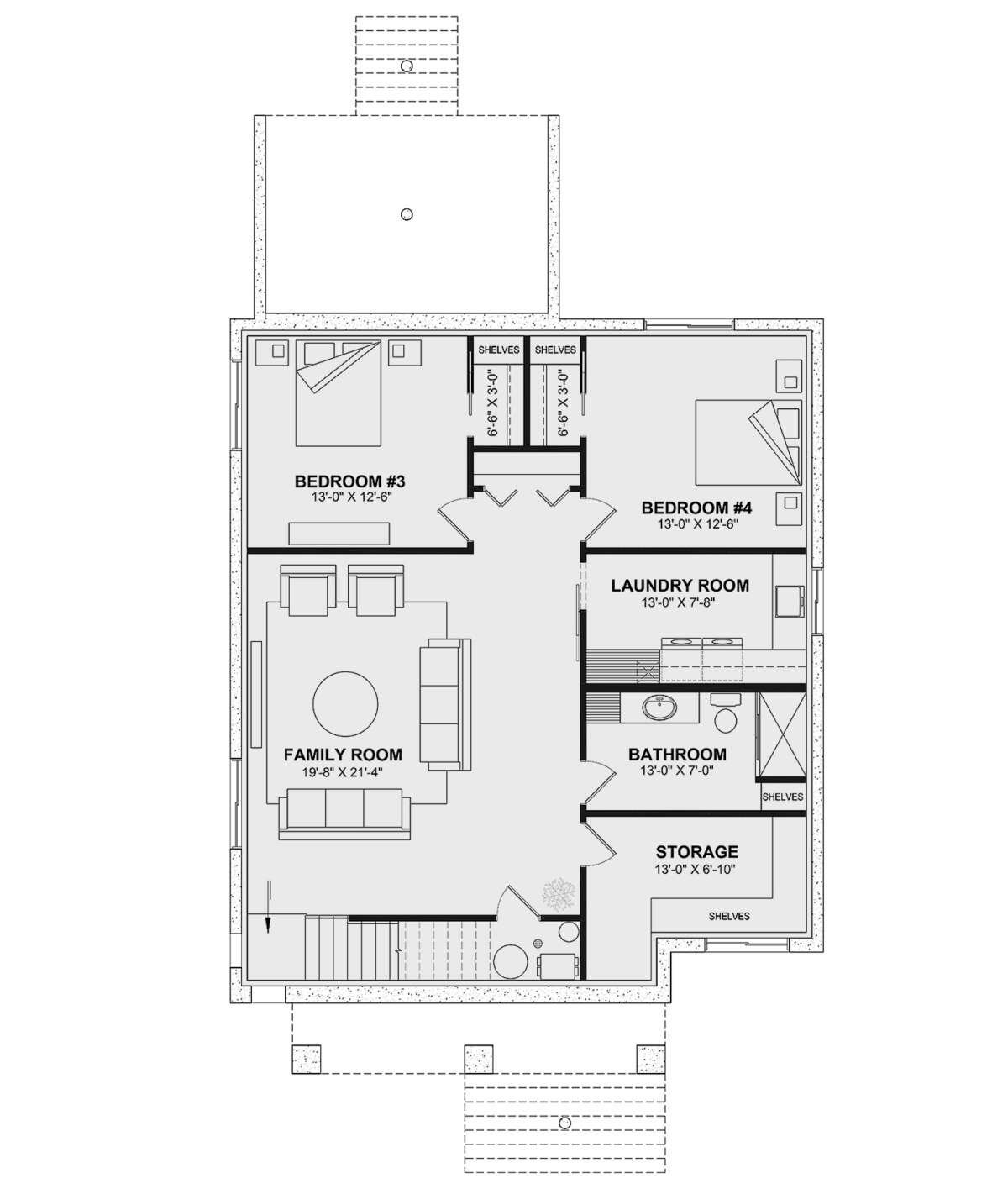 Modern Farmhouse Plan 2770 Square Feet 4 Bedrooms 2 Bathrooms